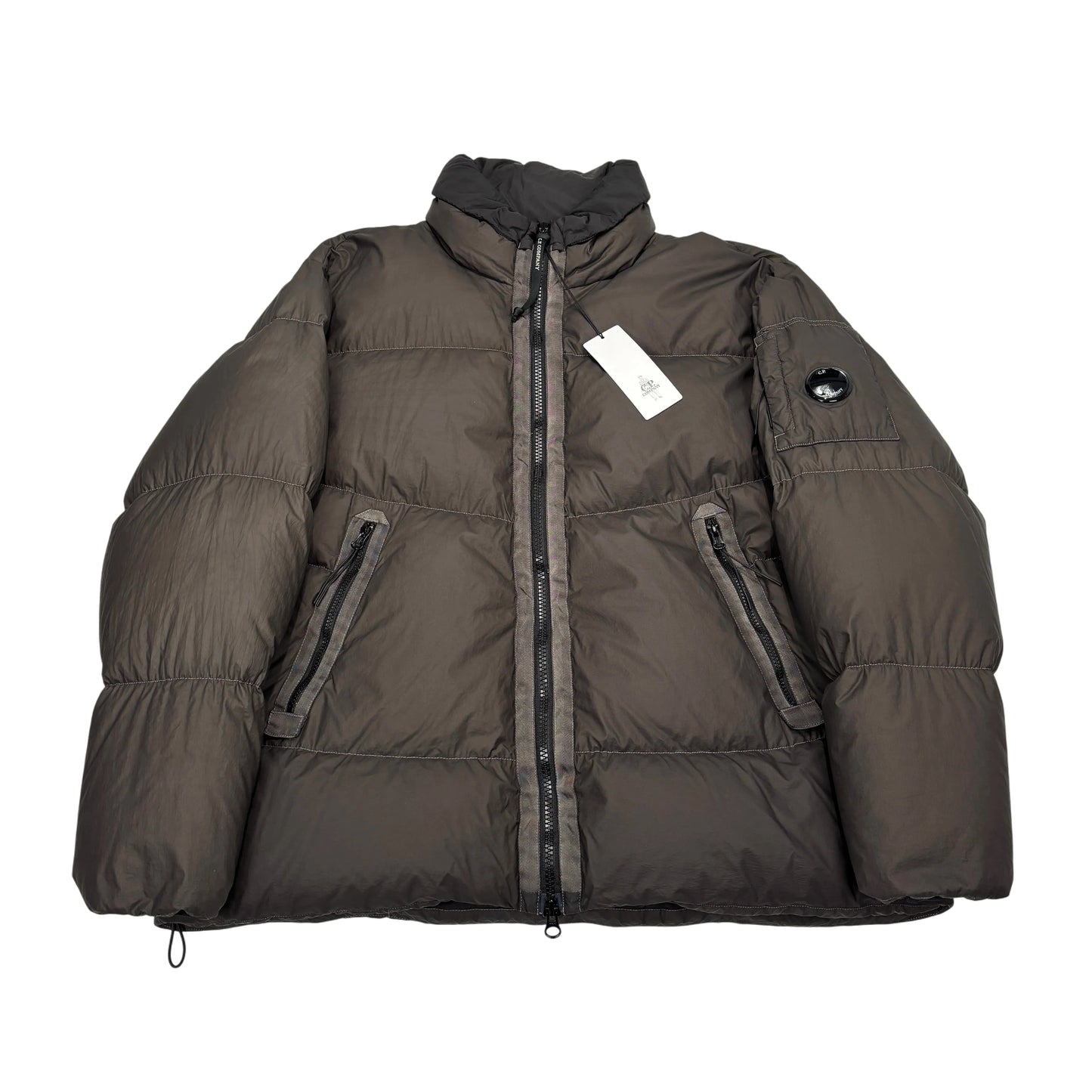 C.p. Company Brown BI-TM Down Jacket