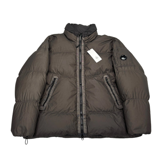 C.p. Company Brown BI-TM Down Jacket