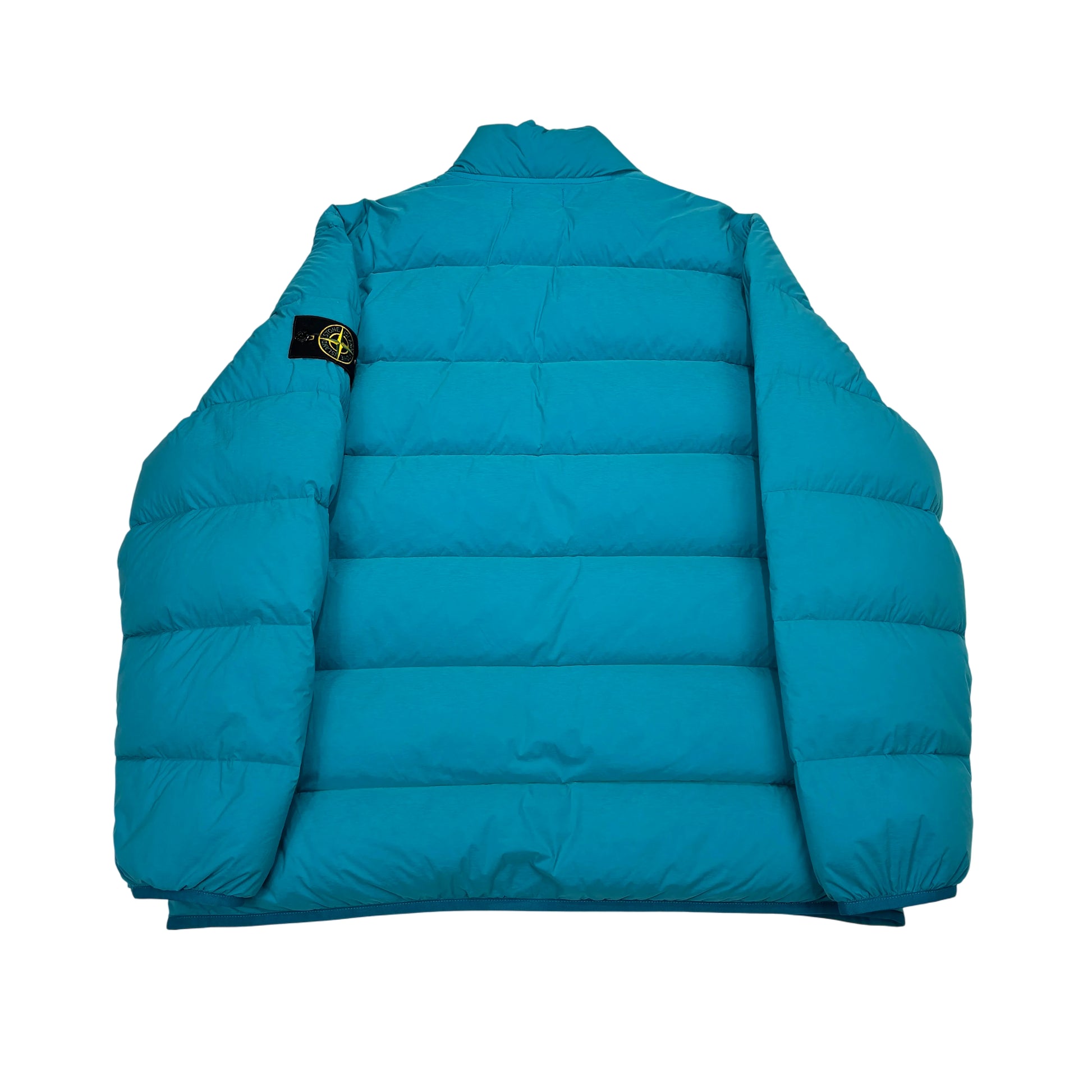 Stone Island Blue Seamless Tunnel Nylon Down-TC Puffer Jacket