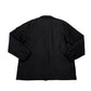 Stone Island Black Cotton Nylon Moleskin-TC Ghost Piece Jacket