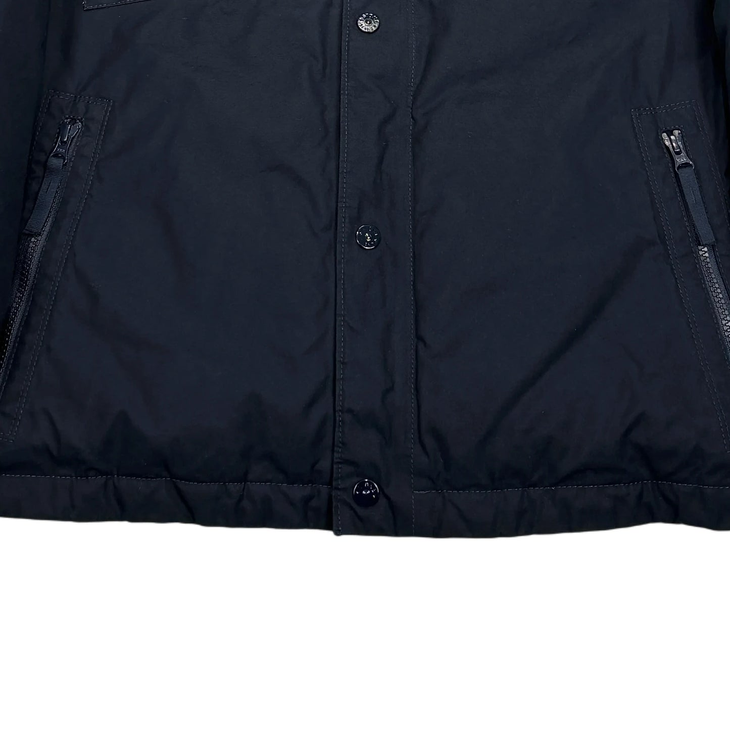 <p>Stone Island Navy Blue 0-Ventile Down Ghost Piece Jacket</p>