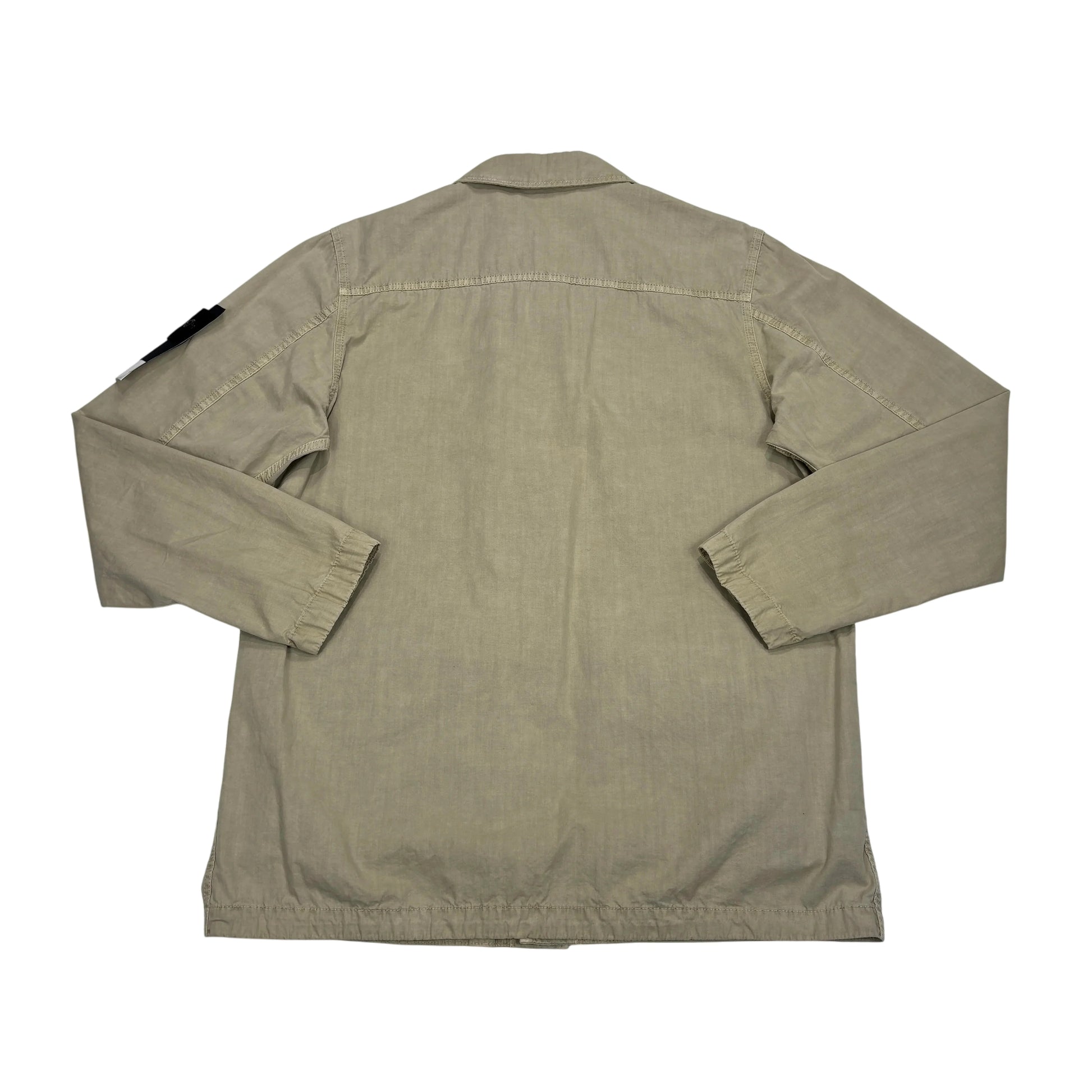 <p>Stone Island Beige Tela Smerigliata Jacket</p>
