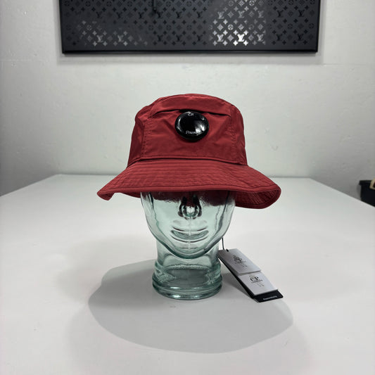 CP Company Red Chrome-R Bucket Hat
