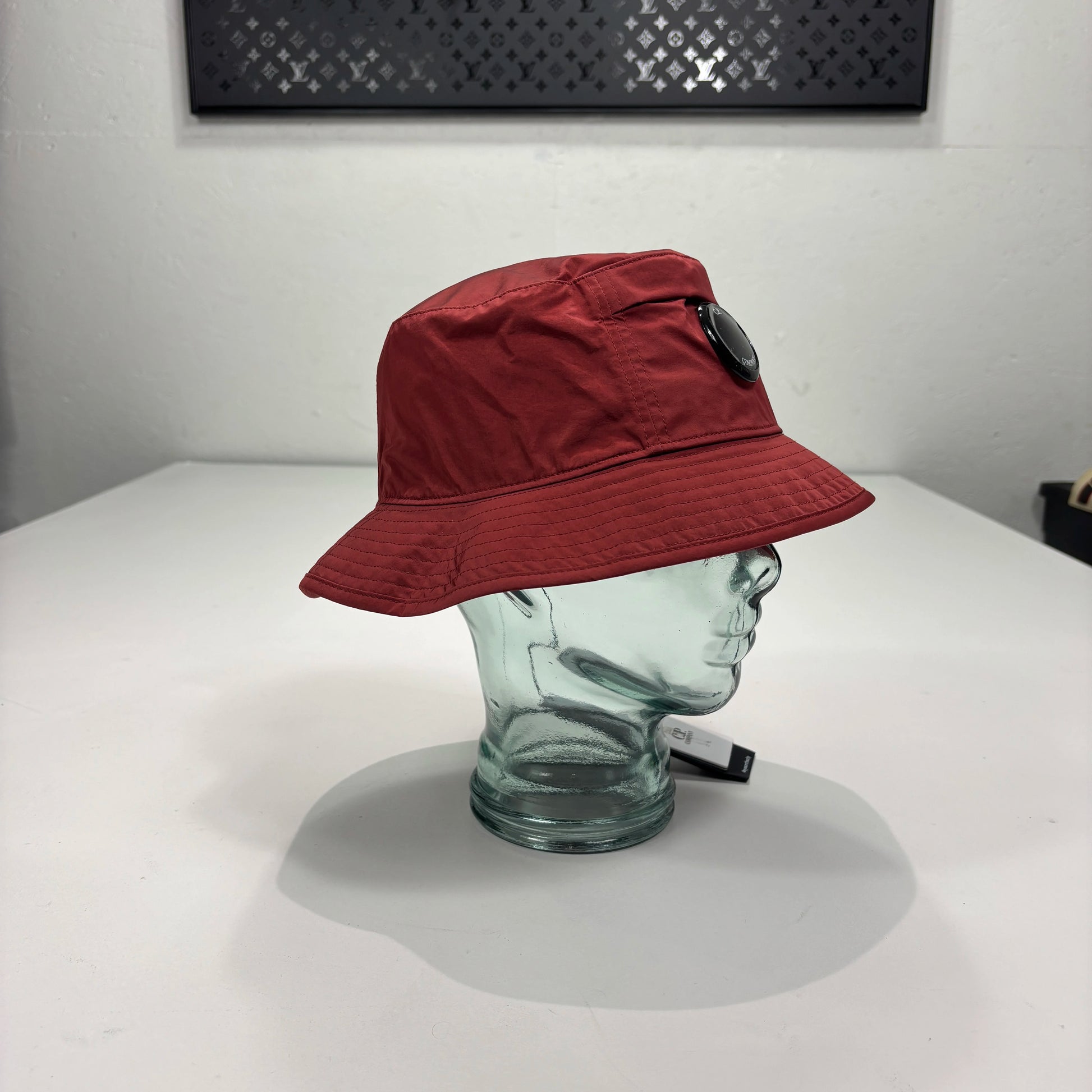 CP Company Red Chrome-R Bucket Hat