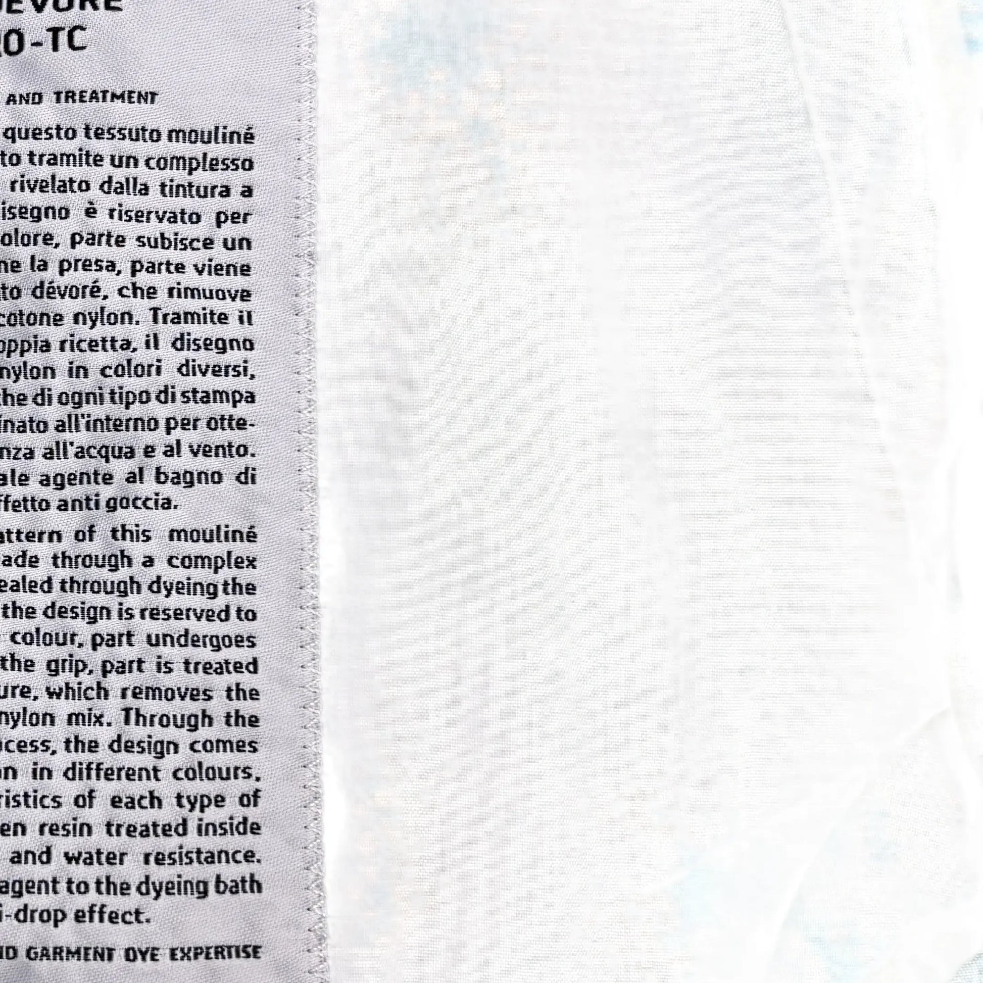 Stone Island Dove Grey Camo Devore Hooded Jacket