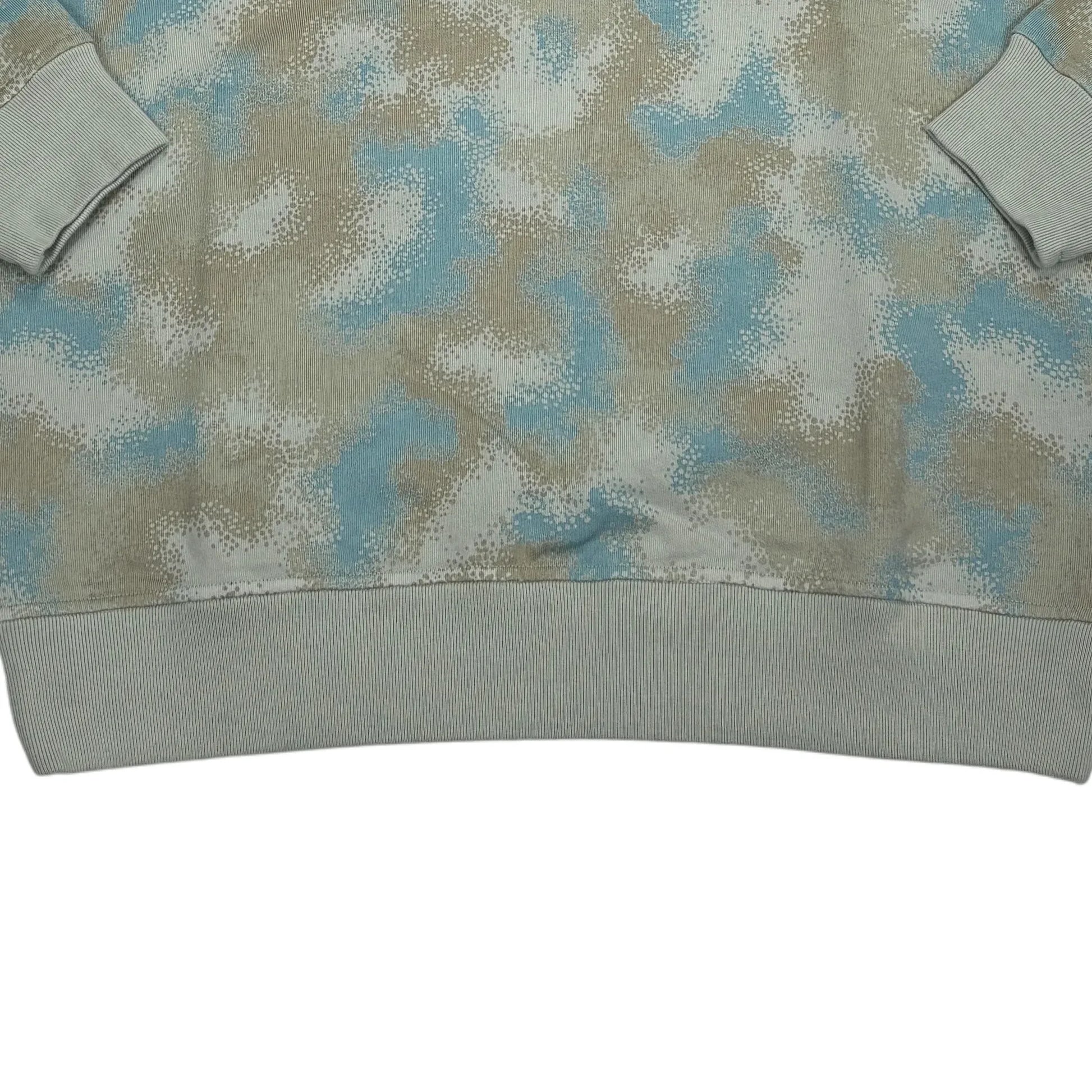 Stone Island Dove Grey Camo Devore Hoodie
