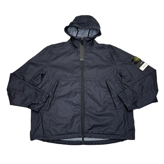 Stone Island Navy Blue Membrana 3L-TC Jacket