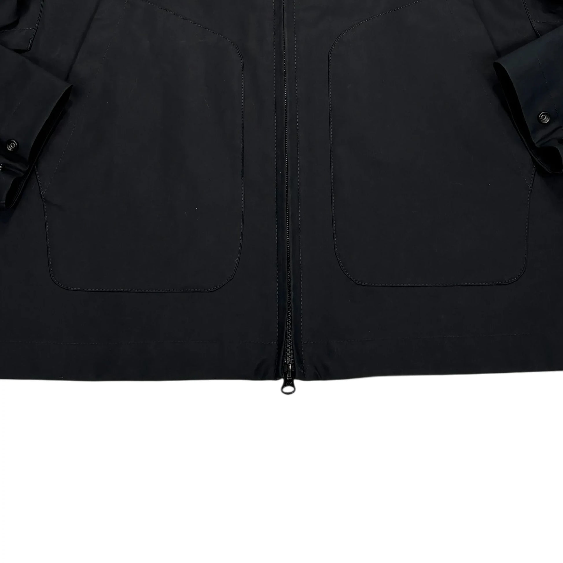 Stone Island Black Mac Supima 2L Ghost Piece Jacket
