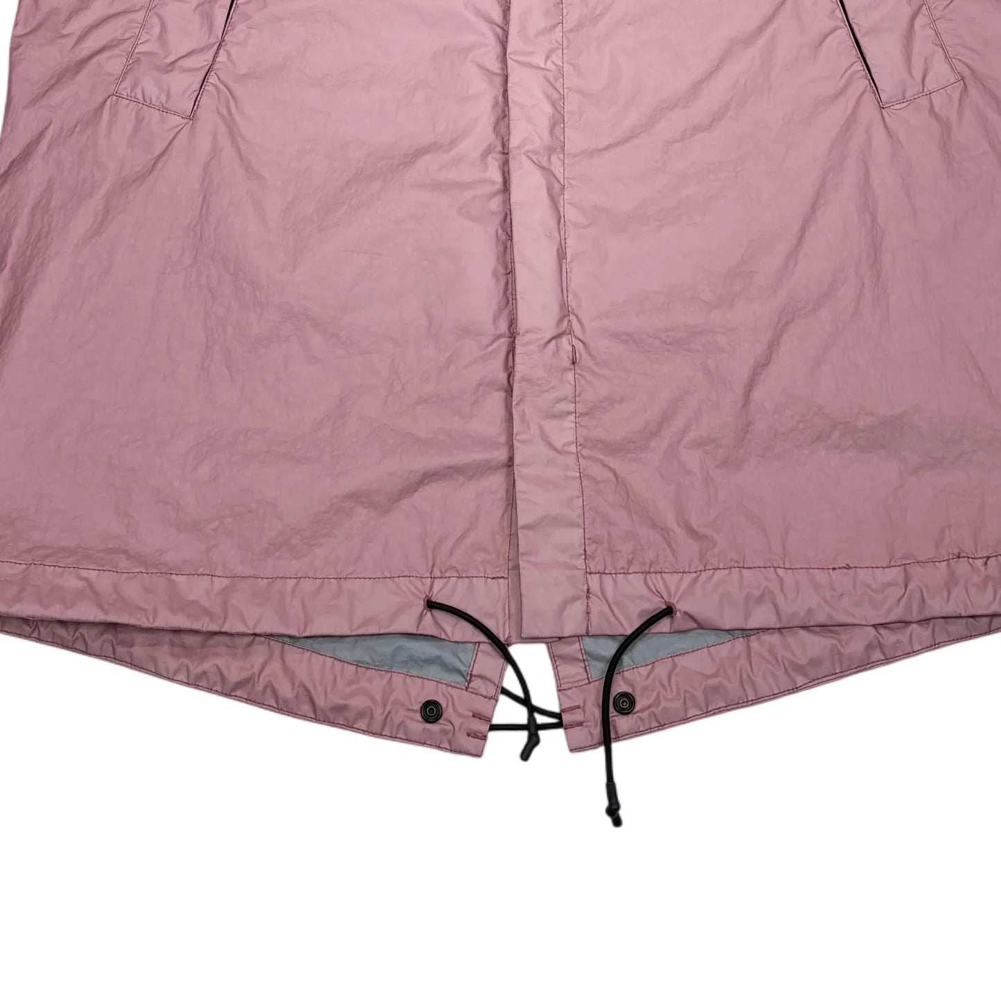 Stone Island Pink Membrana 3L-TC Hooded Parka Jacket