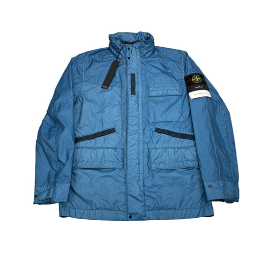 Stone Island Blue Membrana 3L-TC Jacket