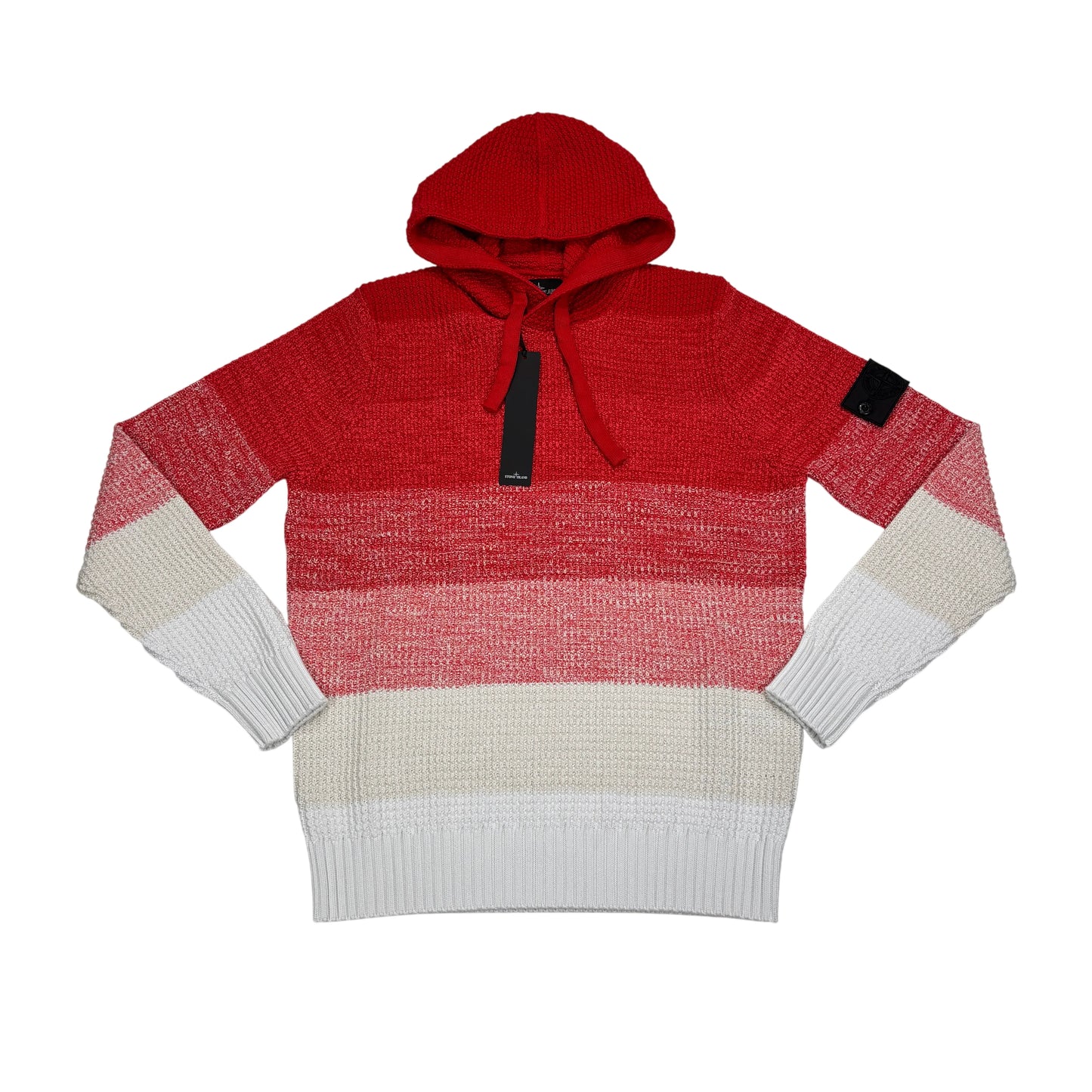 Stone Island Red Shadow Project Hooded Knit Hoodie
