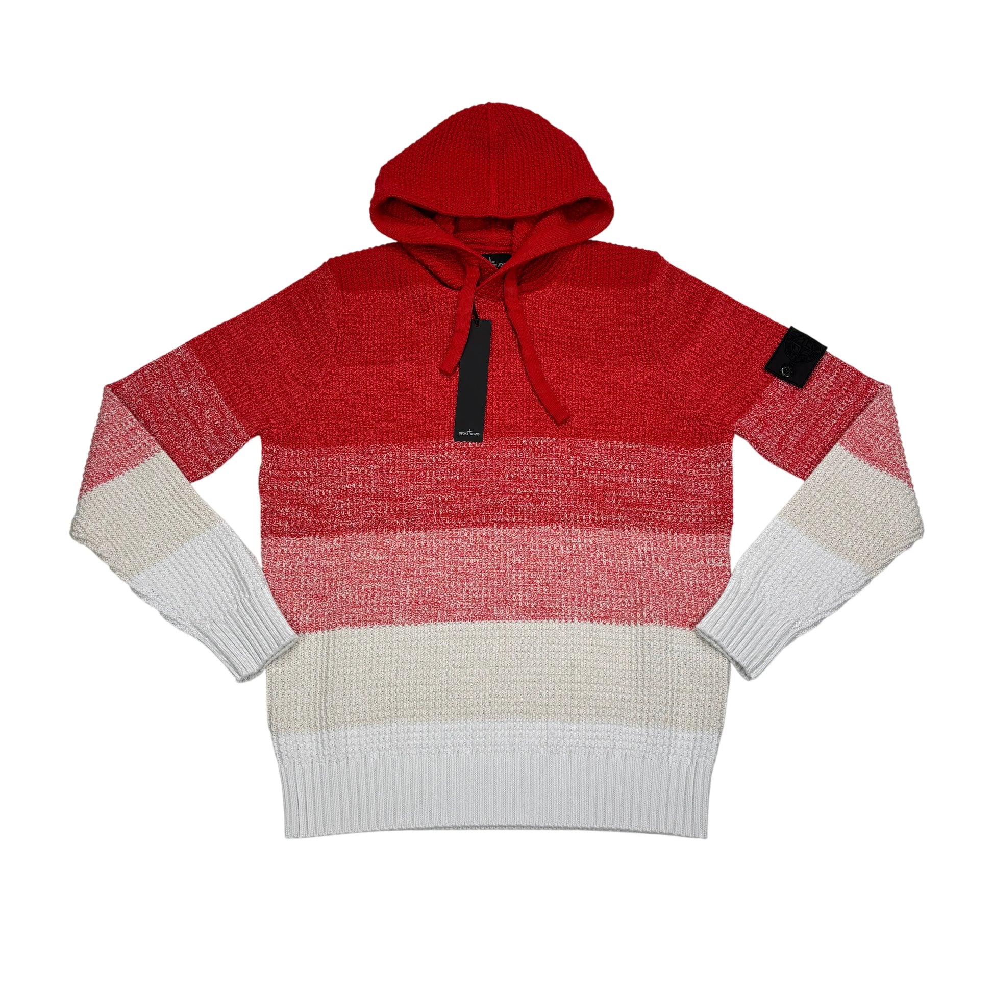 Stone Island Red Shadow Project Hooded Knit Hoodie