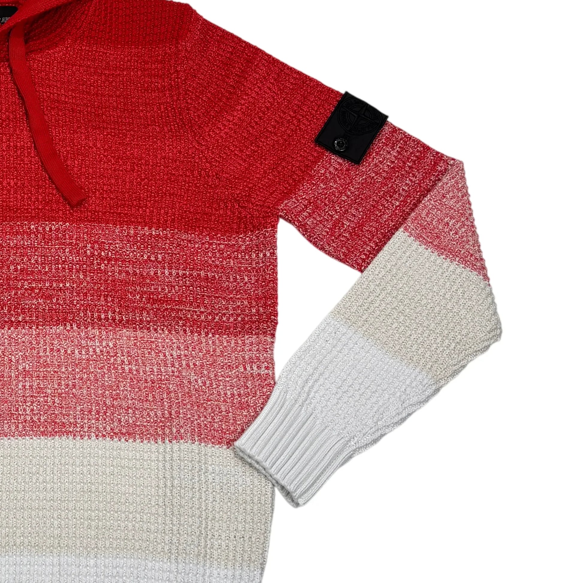 Stone Island Red Shadow Project Hooded Knit Hoodie