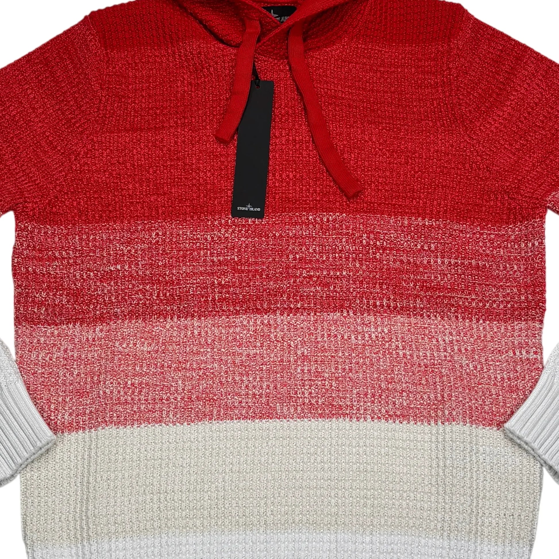 Stone Island Red Shadow Project Hooded Knit Hoodie