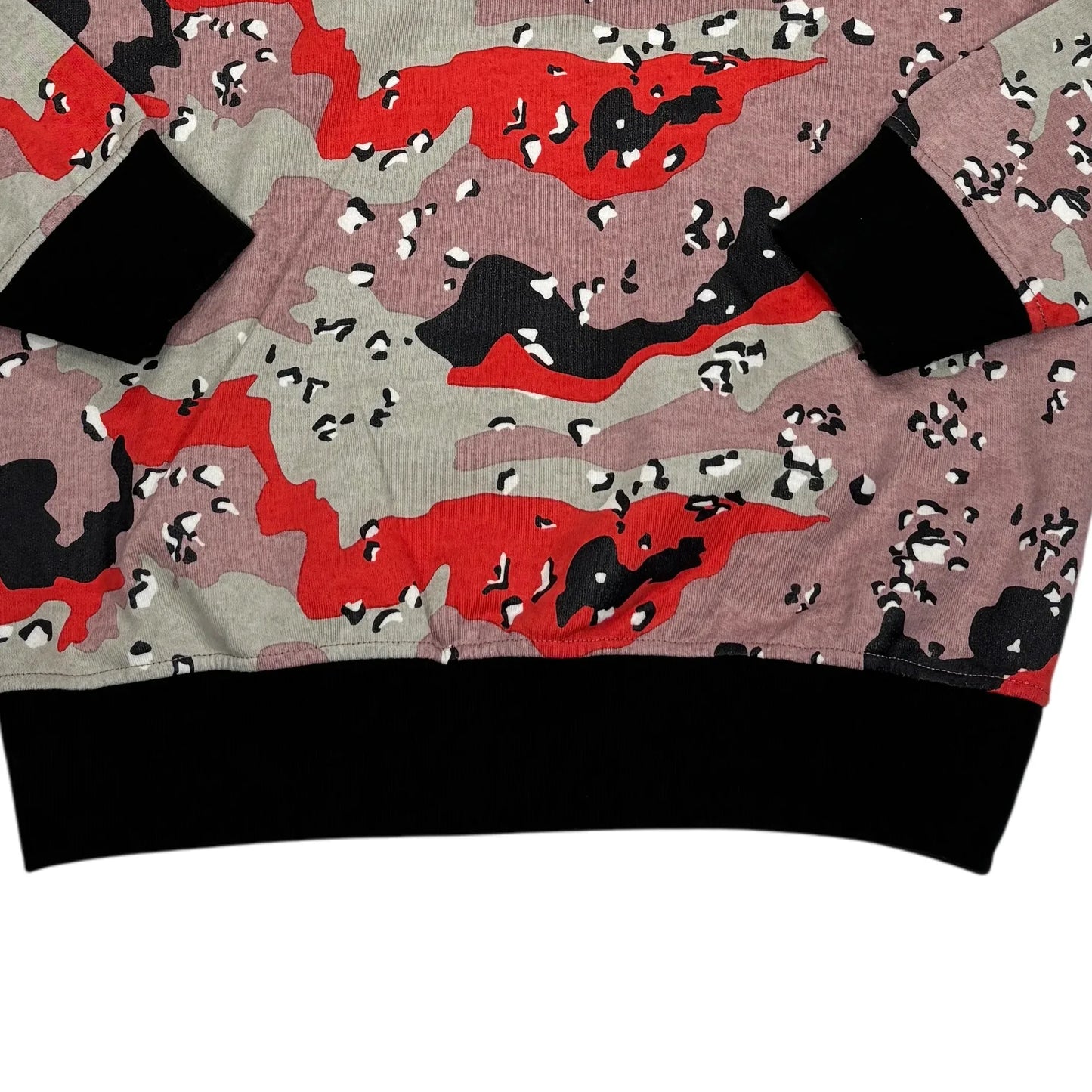 Stone Island Red Desert Camo Hoodie