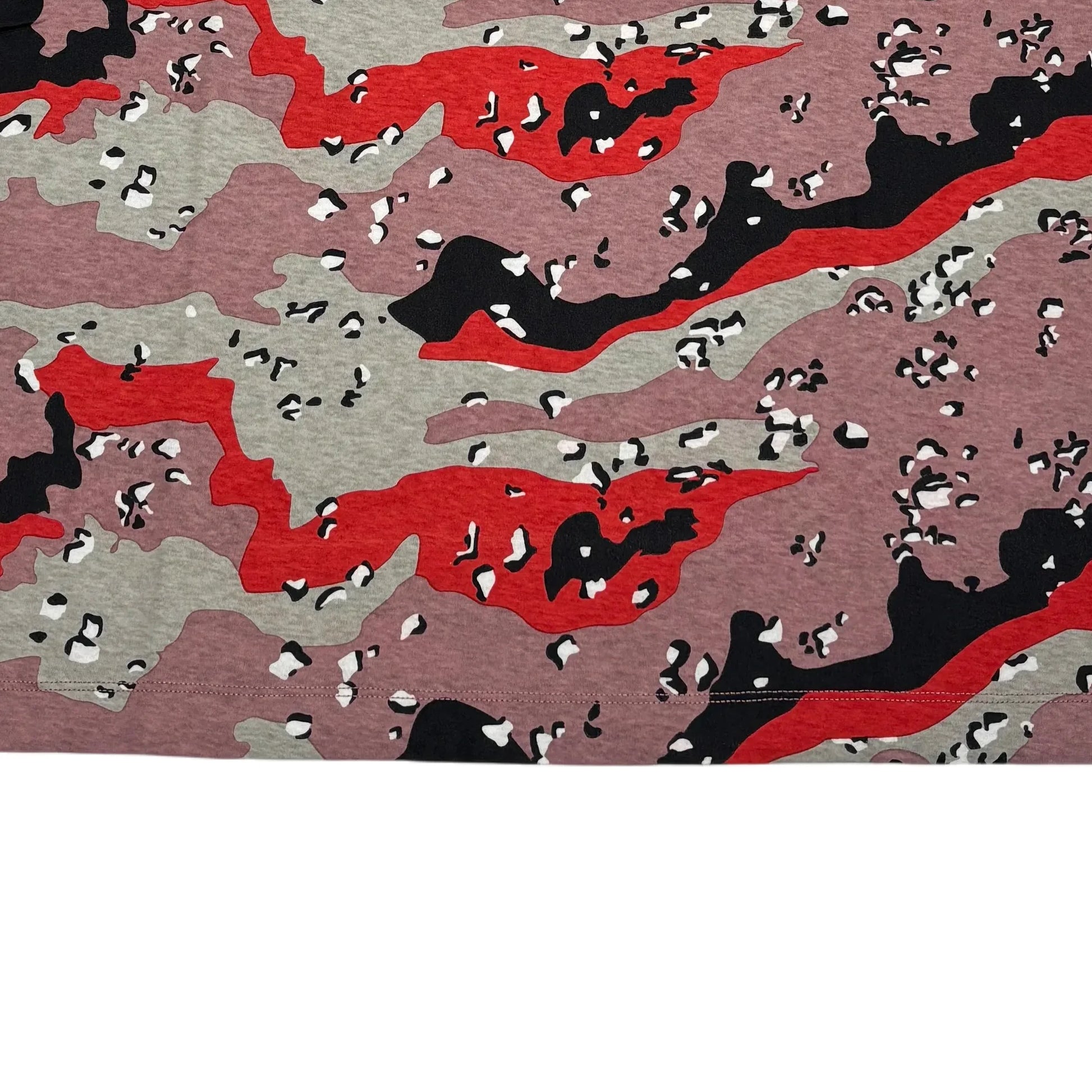 Stone Island Pink Short Desert Camo Sleeve Graphic T-shirt