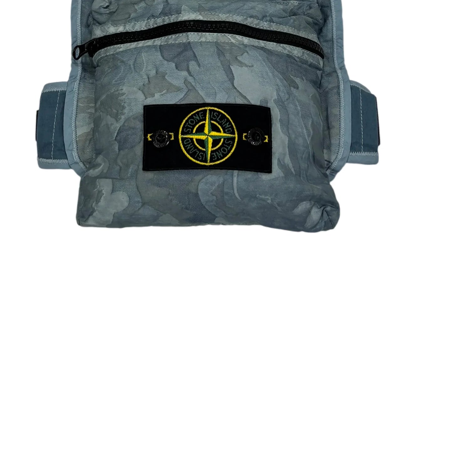 Stone Island Blue Crossbody Utility Bag