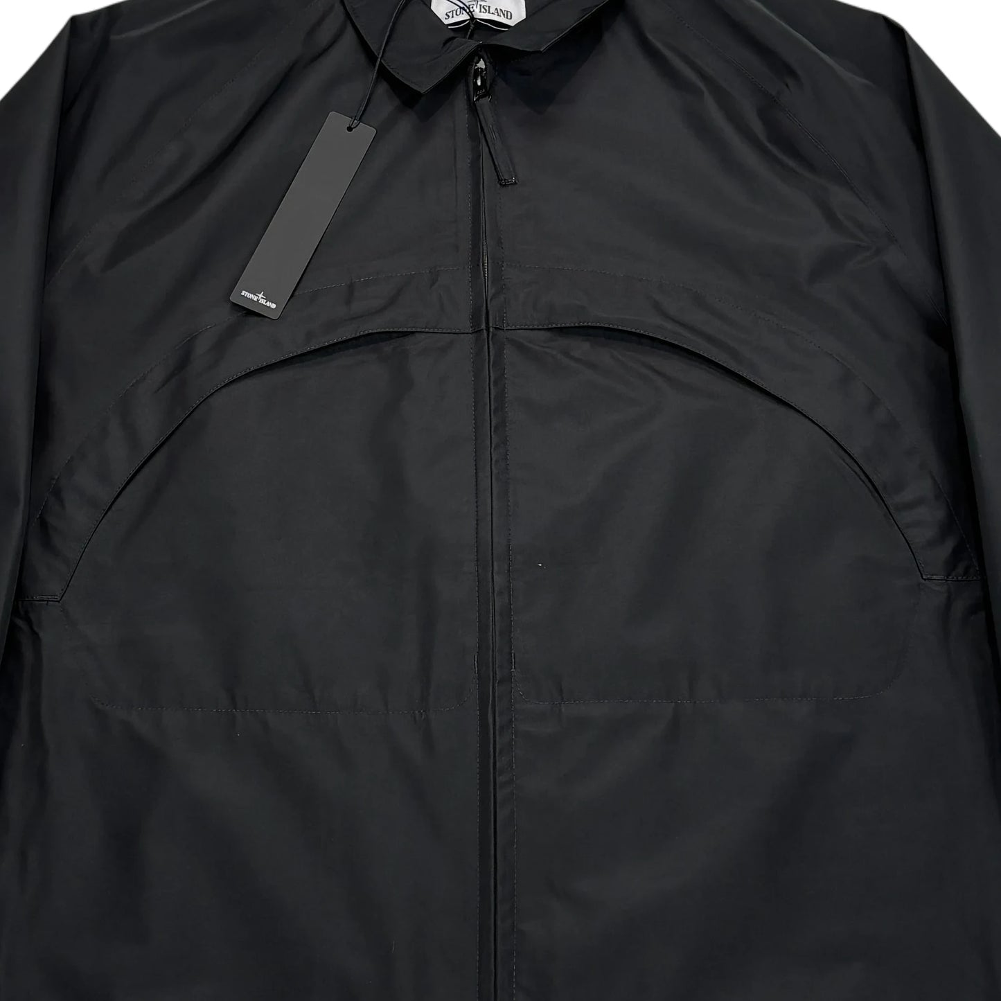 Stone Island Black 3L Gor-Tex in Recycled Polyester Jacket