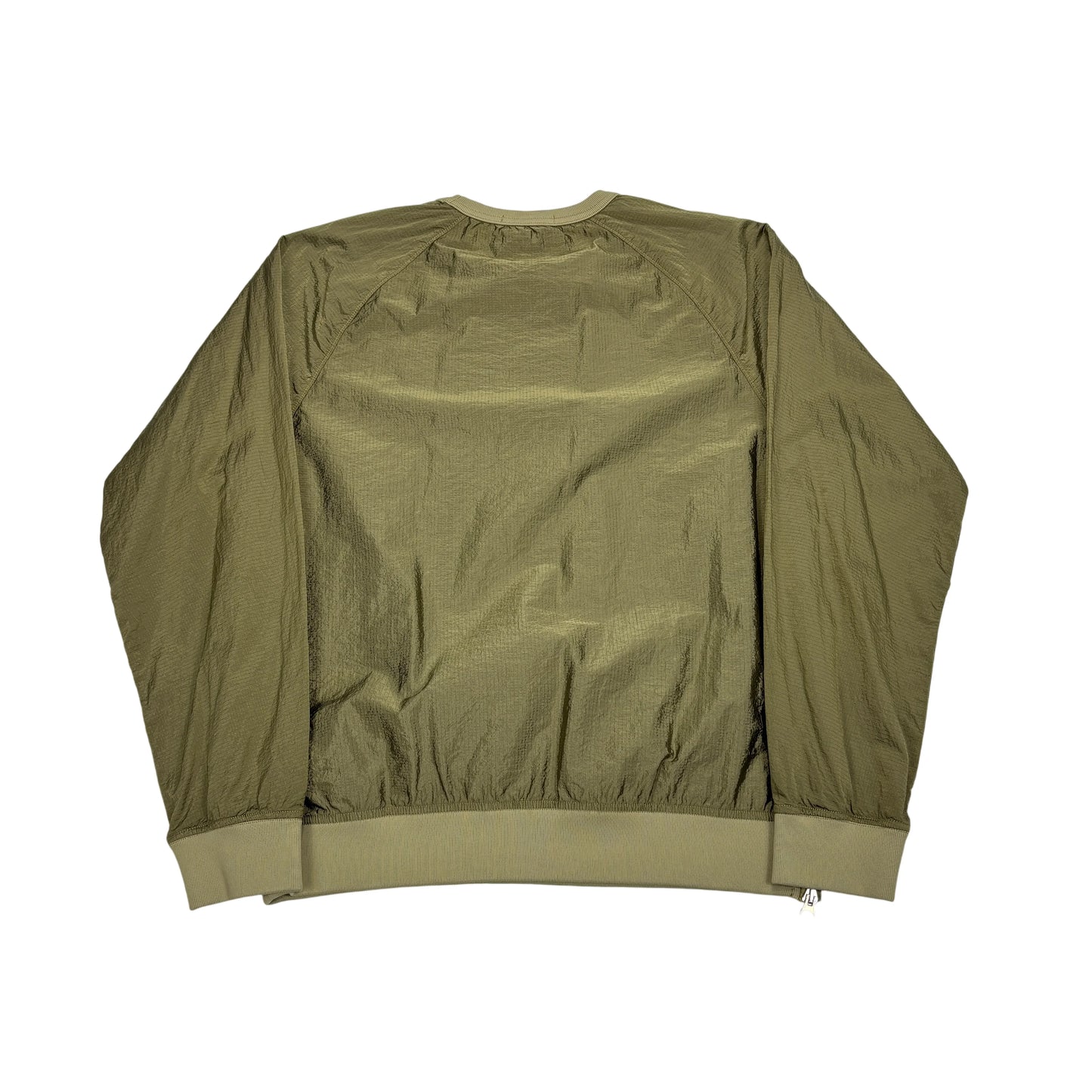 Stone Island Green Patch Logo Crewneck Sweatshirt