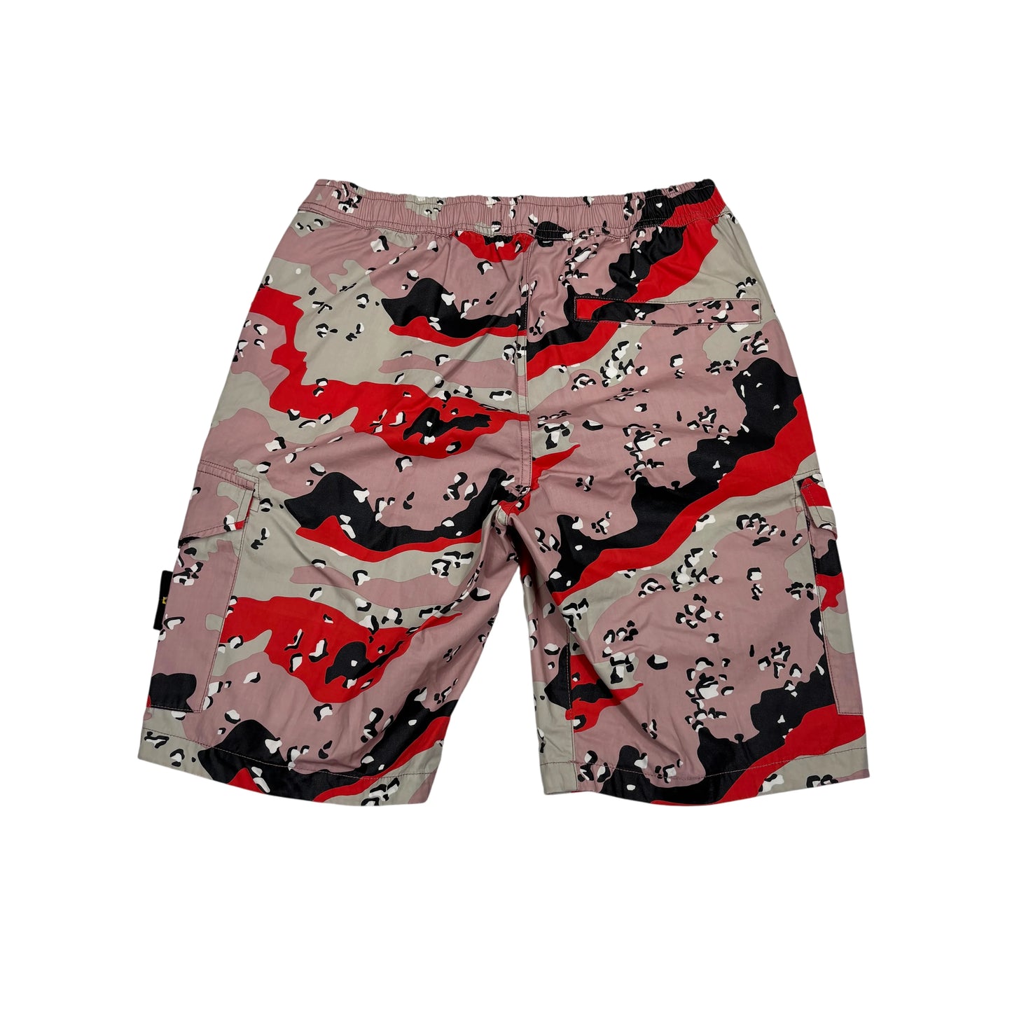 Stone Island Pink Desert Camo Cargo Shorts
