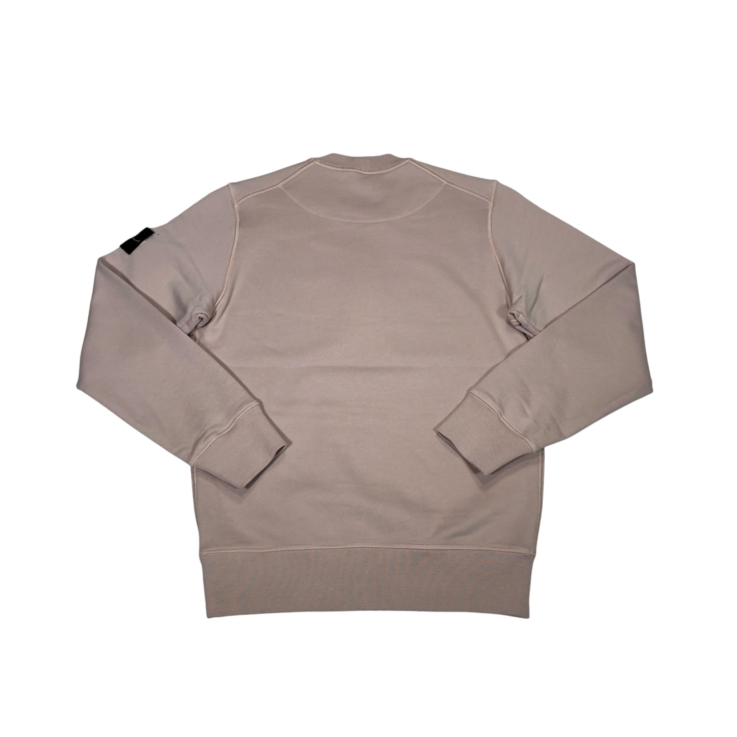 Stone Island Pink Compass Patch Crewneck Sweatshirt