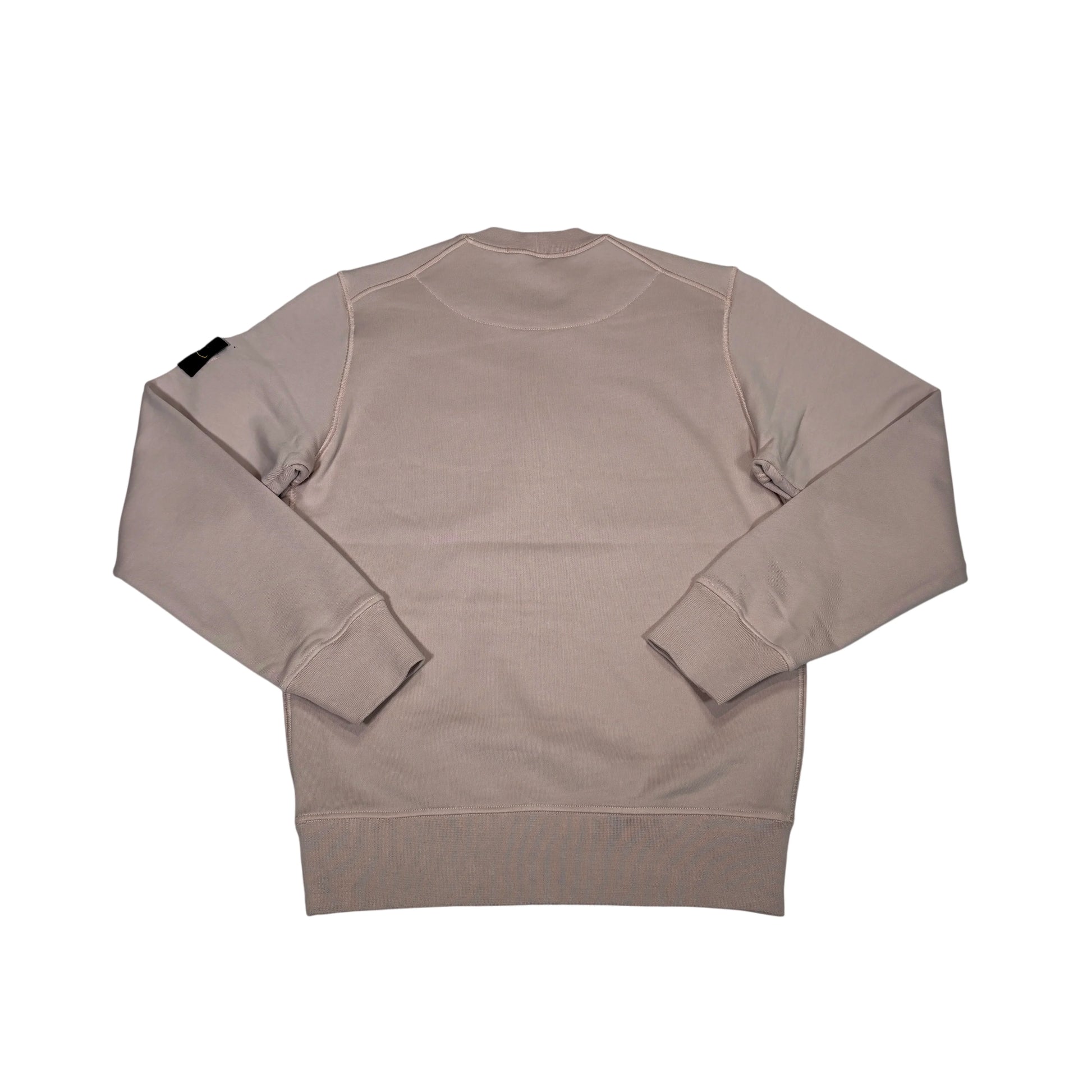 Stone Island Pink Compass Patch Crewneck Sweatshirt