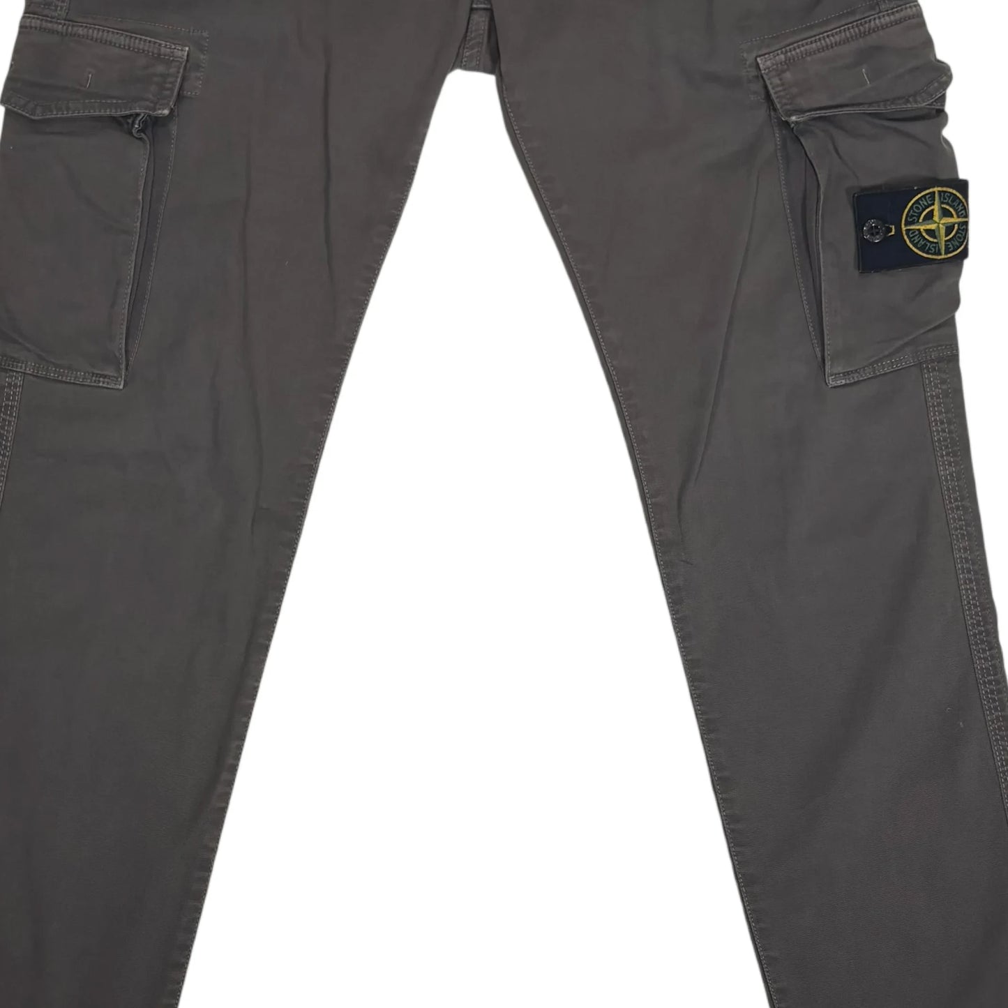 Stone Island Brown Cargo Compass Patch Type-SL Trousers