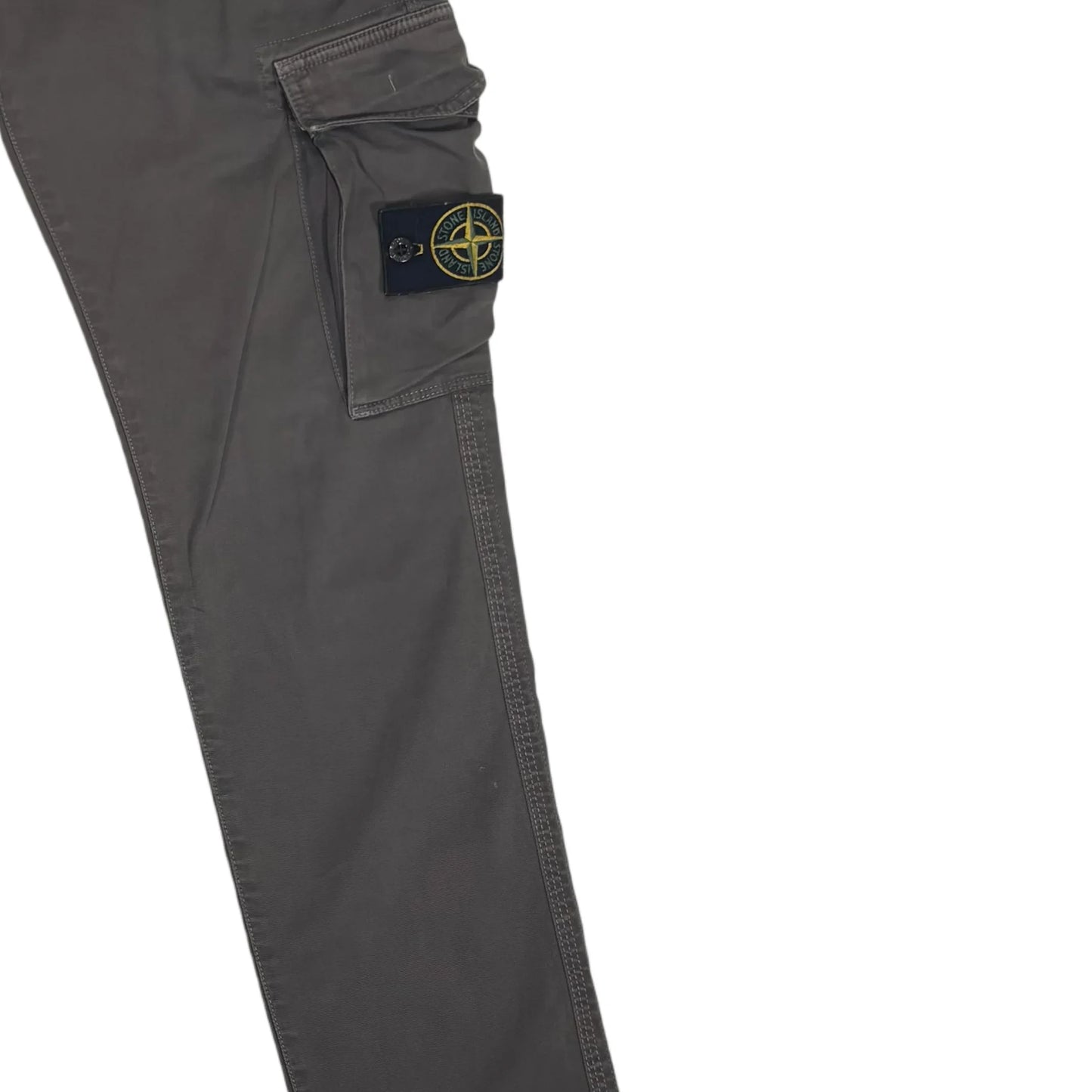 Stone Island Brown Cargo Compass Patch Type-SL Trousers