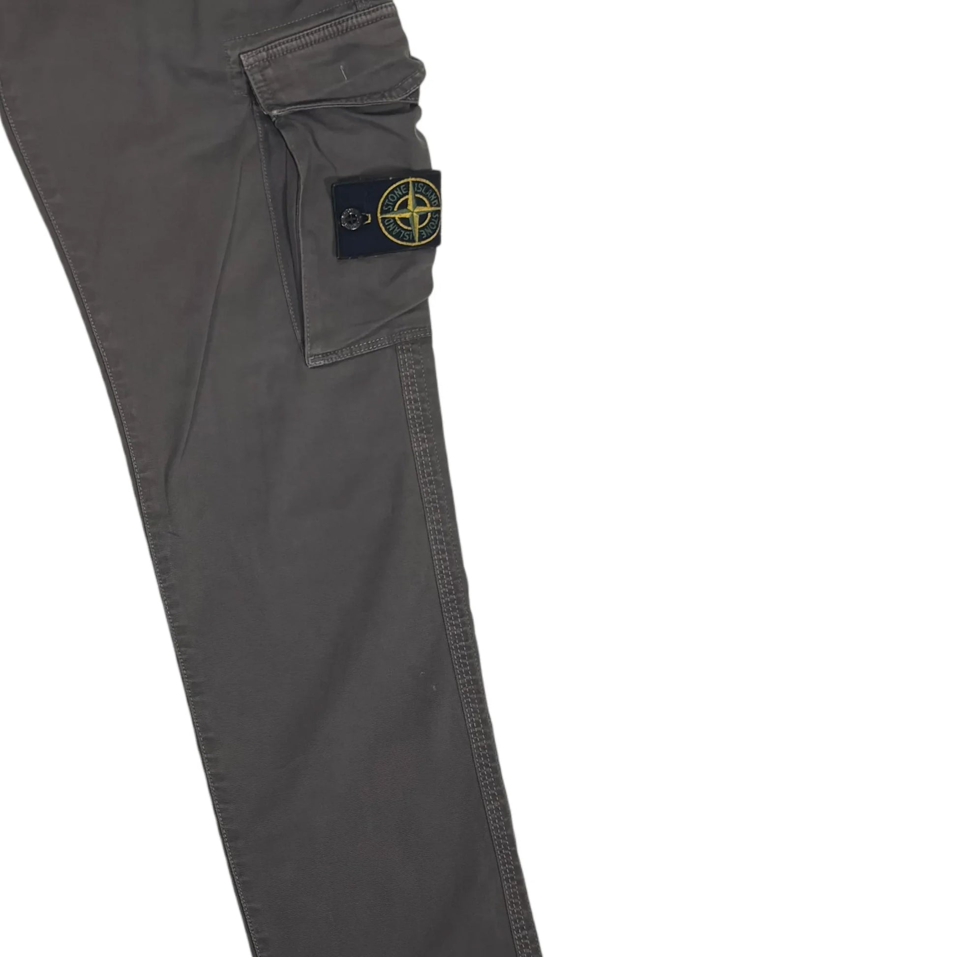 Stone Island Brown Cargo Compass Patch Type-SL Trousers