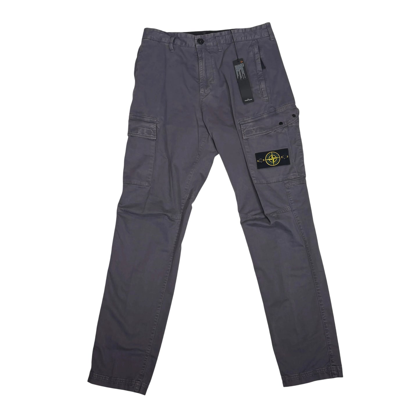 Stone Island Blue Compass Patch Type RE-T Cargo Trousers