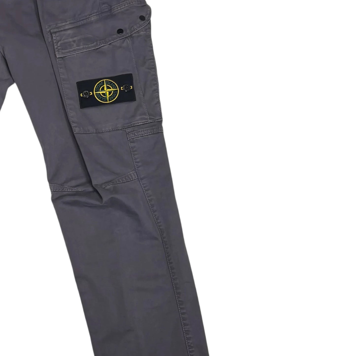 Stone Island Blue Compass Patch Type RE-T Cargo Trousers
