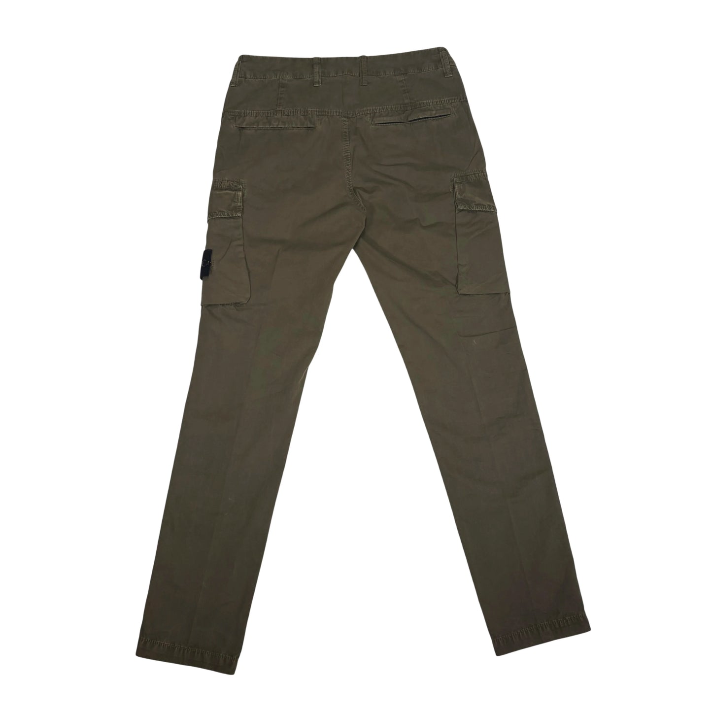 Stone Island Green Compass Patch Type-SL Cargo Trousers