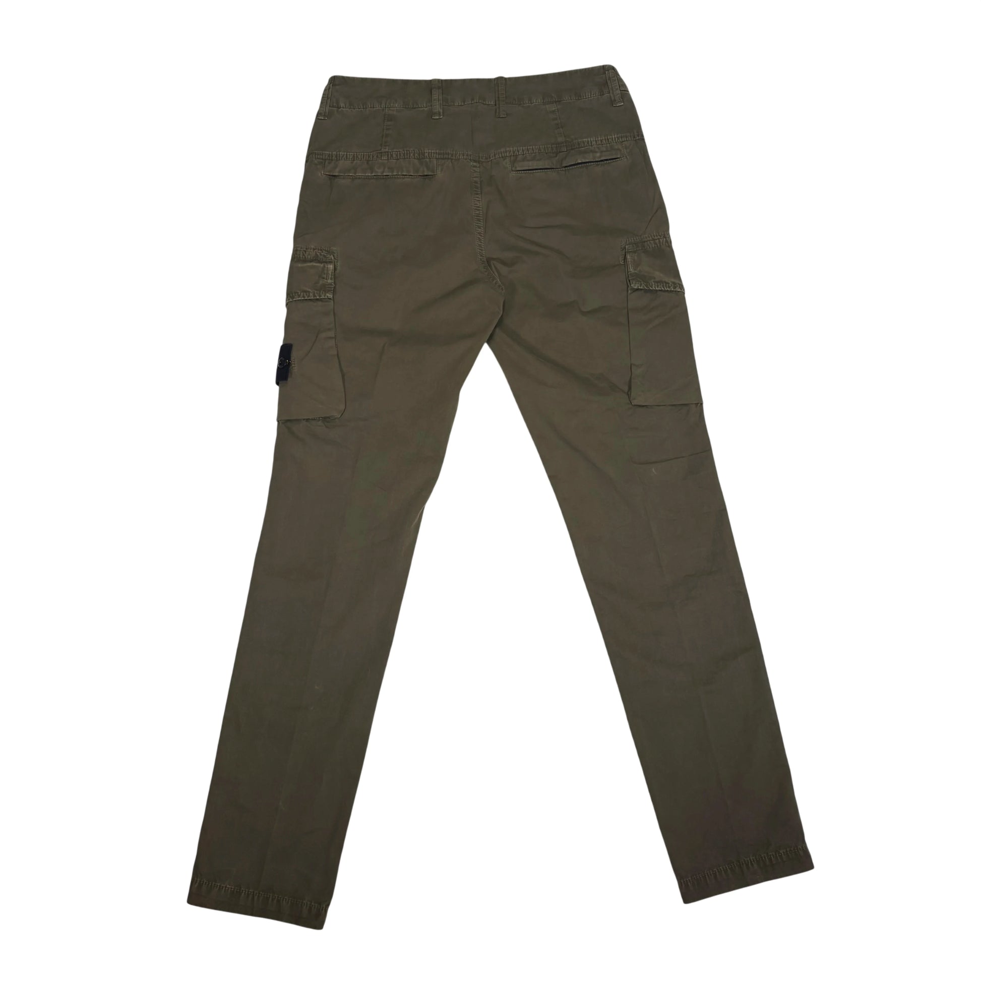 Stone Island Green Compass Patch Type-SL Cargo Trousers