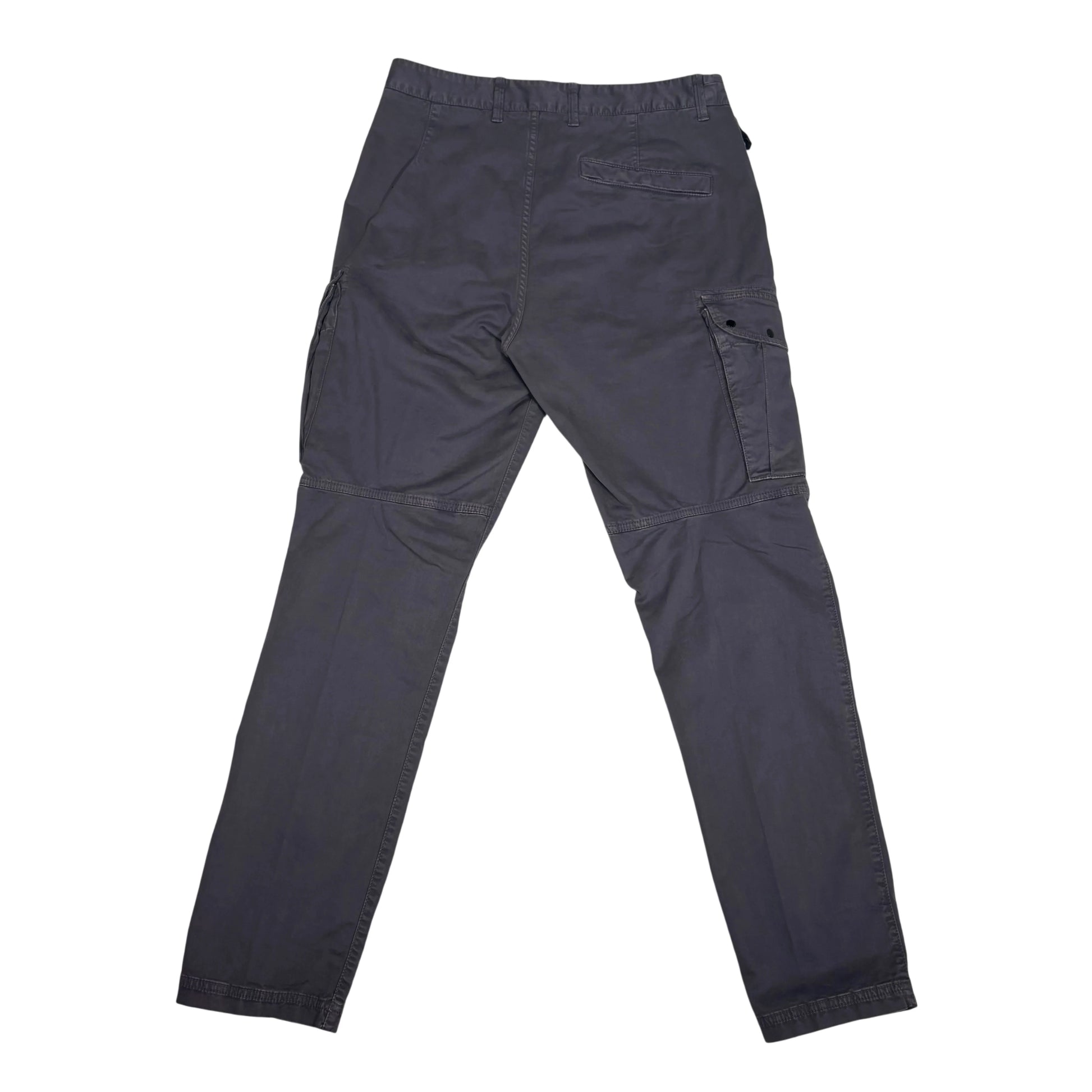 Stone Island Blue Compass Patch Type RE-T Cargo Trousers
