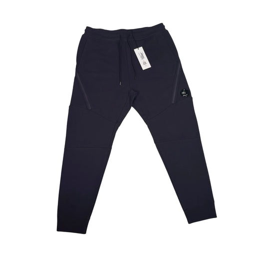 CP Company Navy Blue Single Goggle Jogger Sweatpants