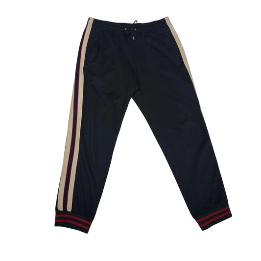 Gucci Black with Stripes Joggers