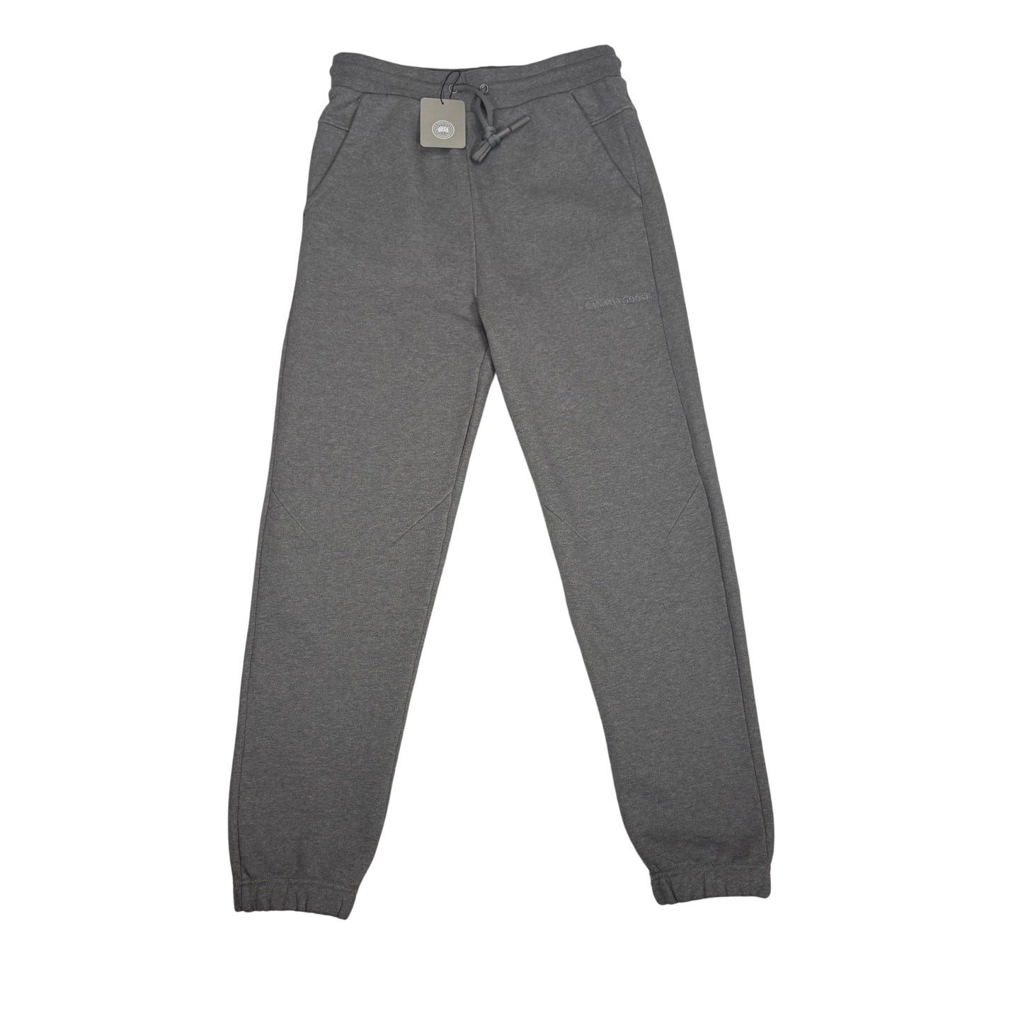 Canada Goose Grey Embroidered Logo Joggers