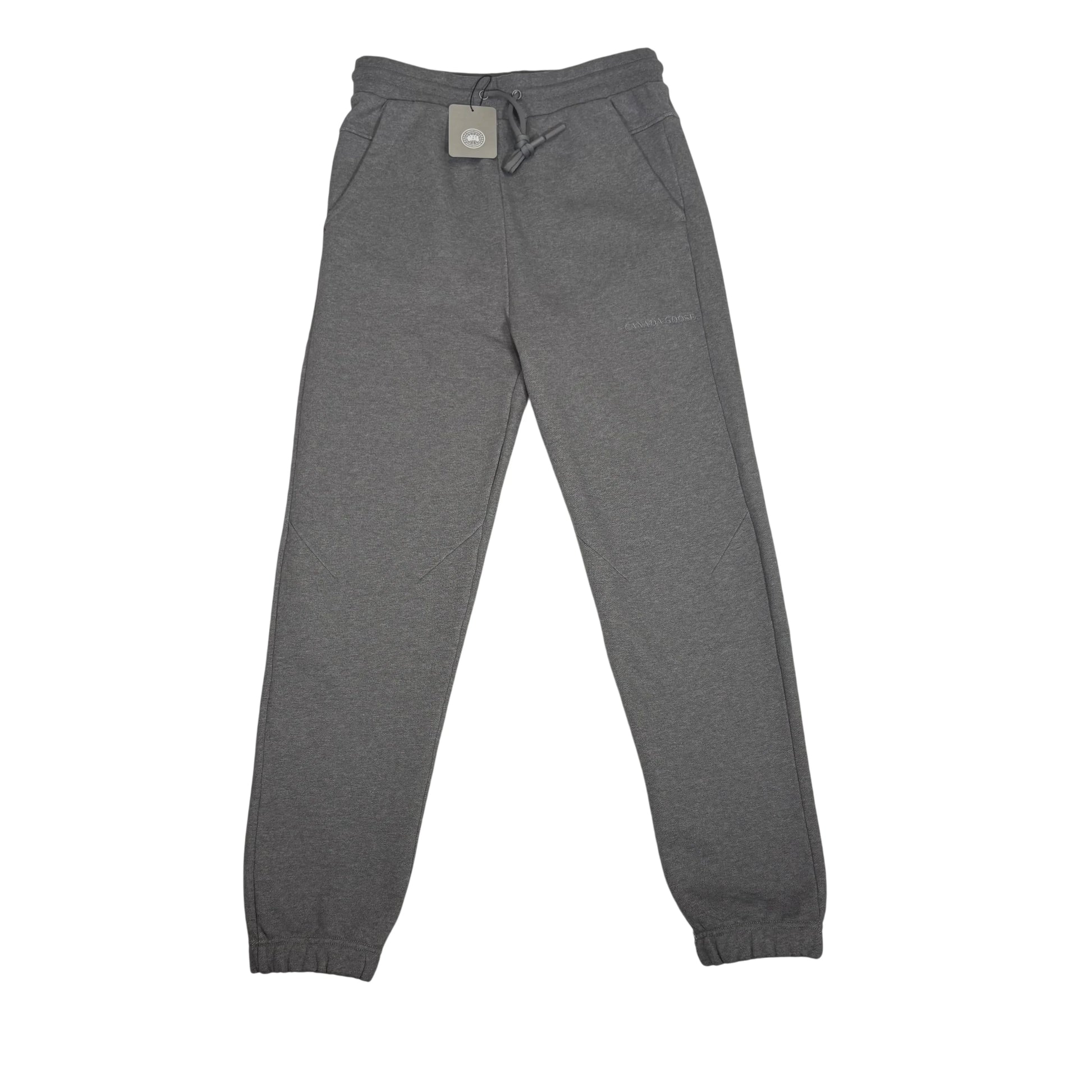 Canada Goose Grey Embroidered Logo Joggers