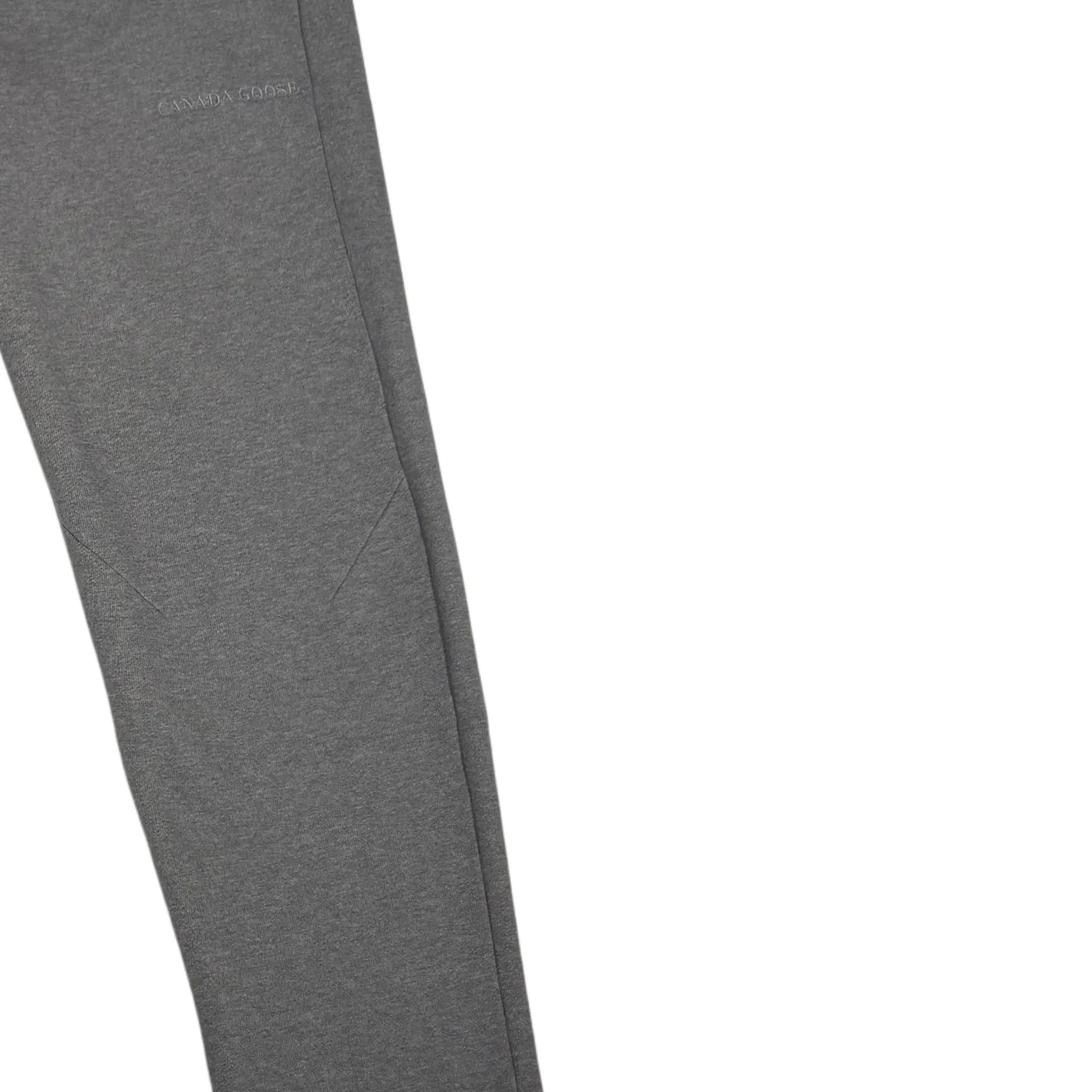Canada Goose Grey Embroidered Logo Joggers
