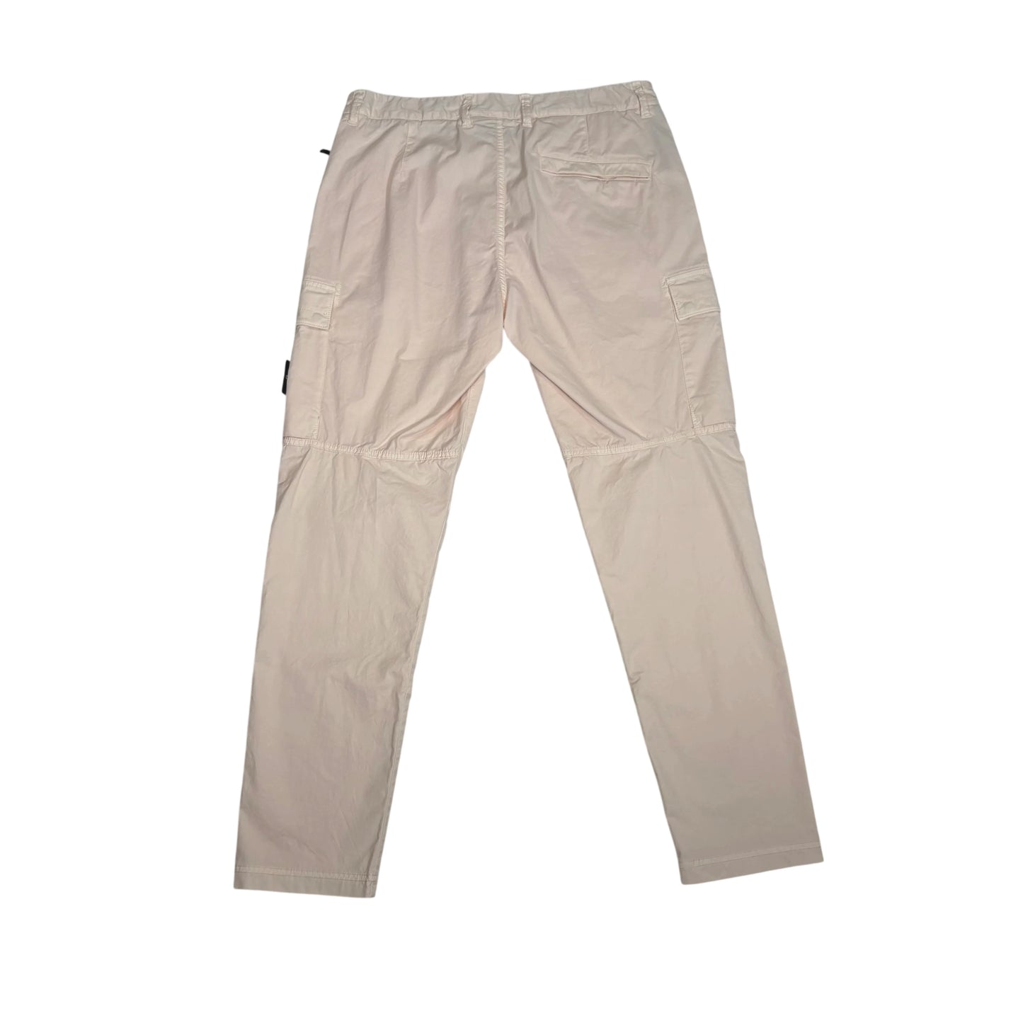 Stone Island White Compass Patch Type RE-T Cargo Trousers