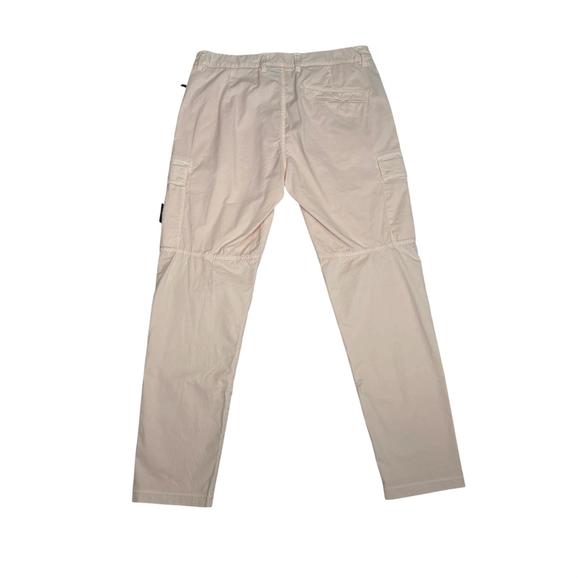 Stone Island White Compass Patch Type RE-T Cargo Trousers