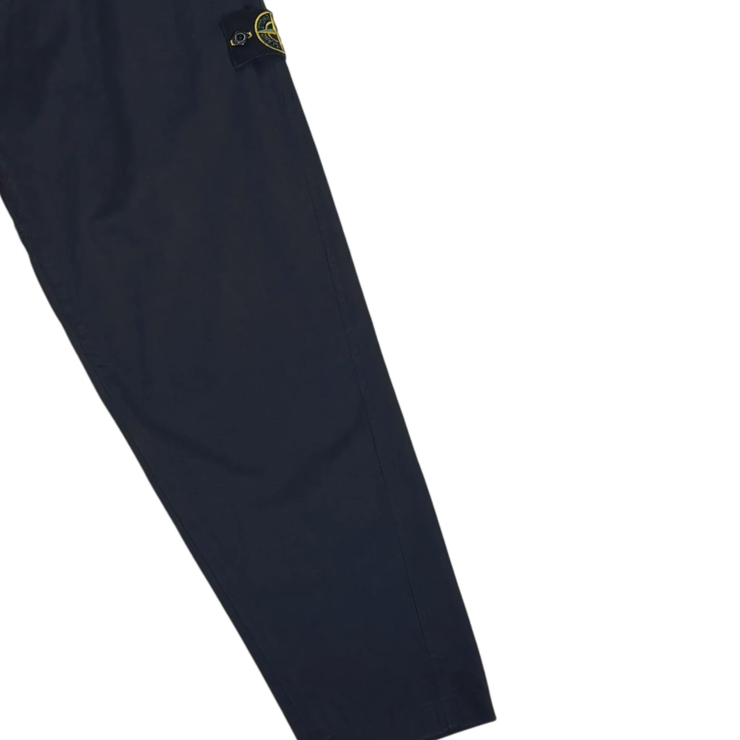Stone Island Navy Blue Compass Patch Type RE-TCasual Trousers