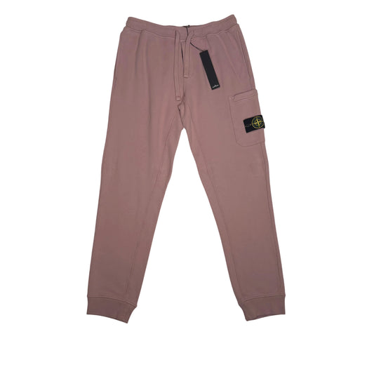 Stone Island Pink Compass Patch Joggers