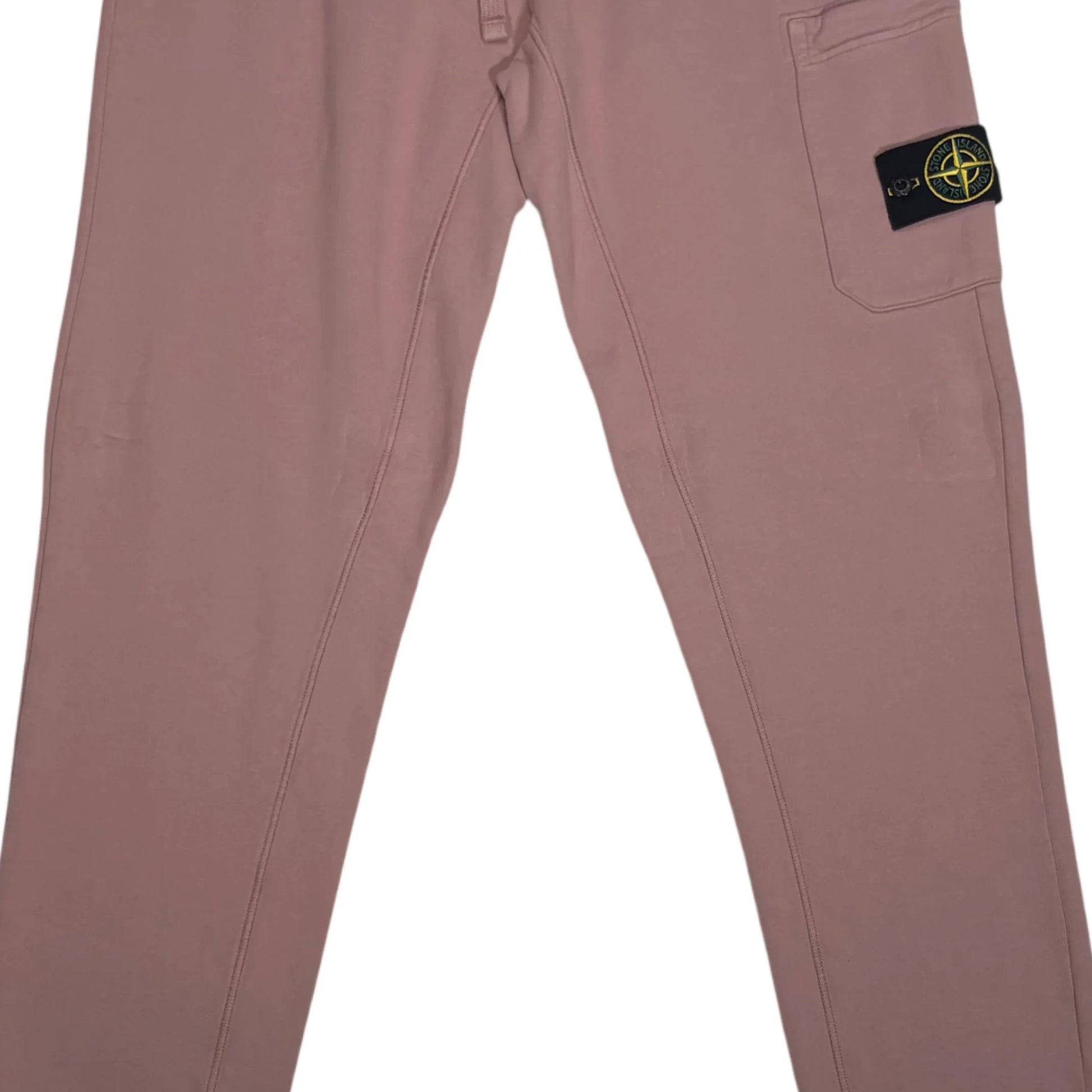 Stone Island Pink Compass Patch Joggers