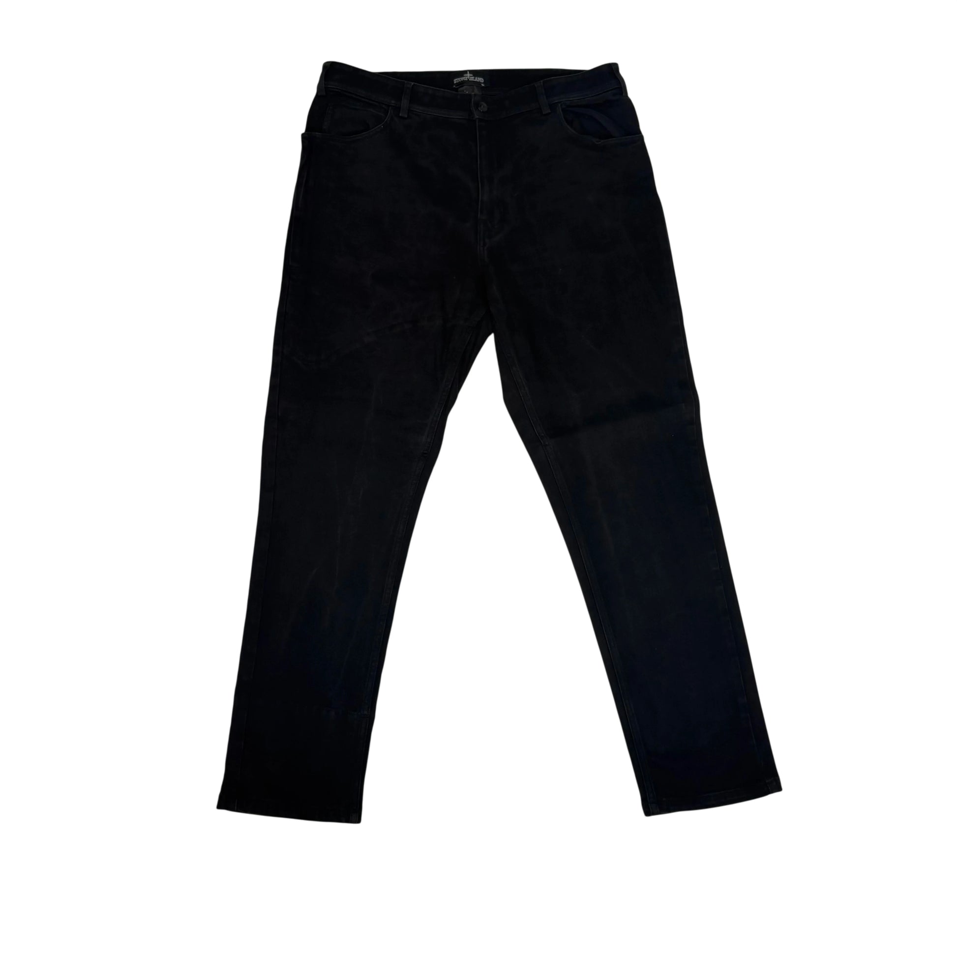 Stone Island Shadow Project Black Compass Patch Jeans