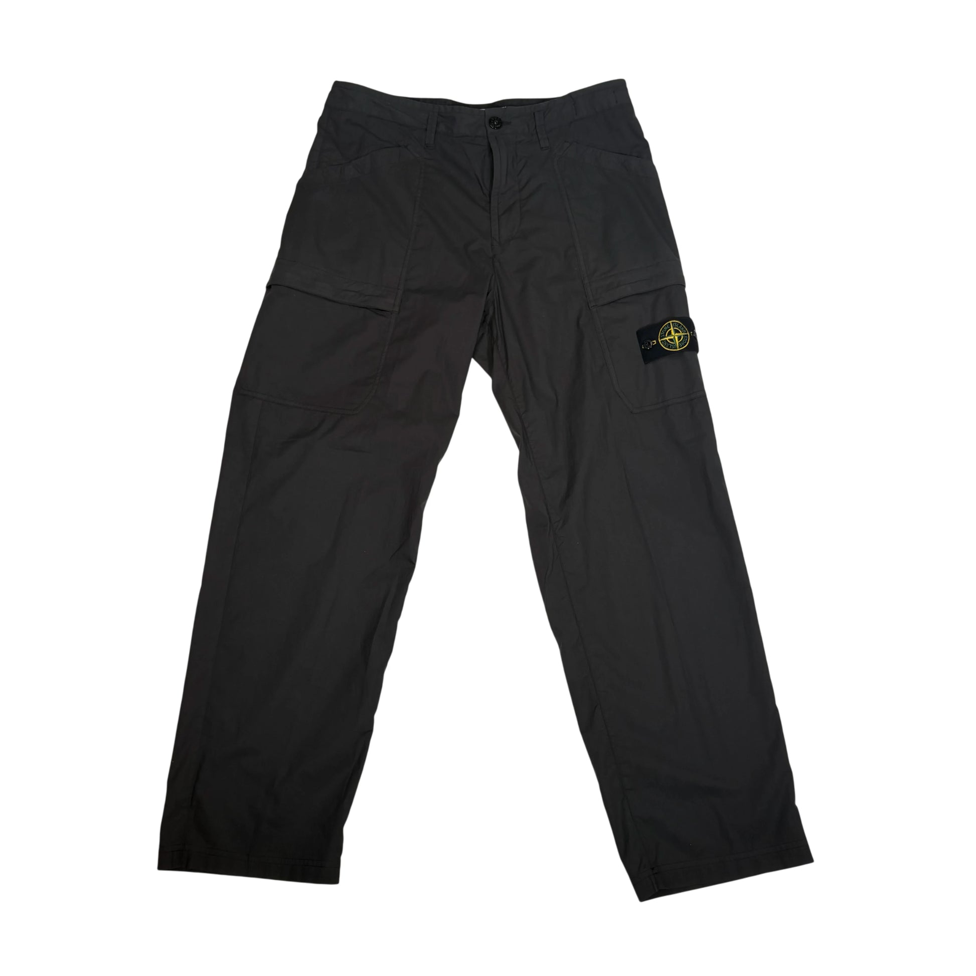 Stone Island Grey Compass Patch Type-LO Cargo Trousers