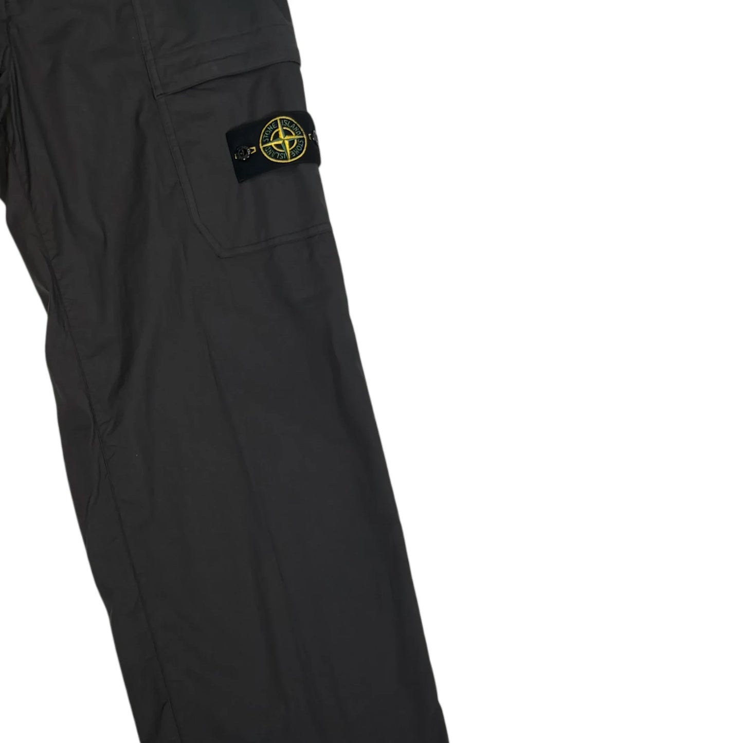 Stone Island Grey Compass Patch Type-LO Cargo Trousers