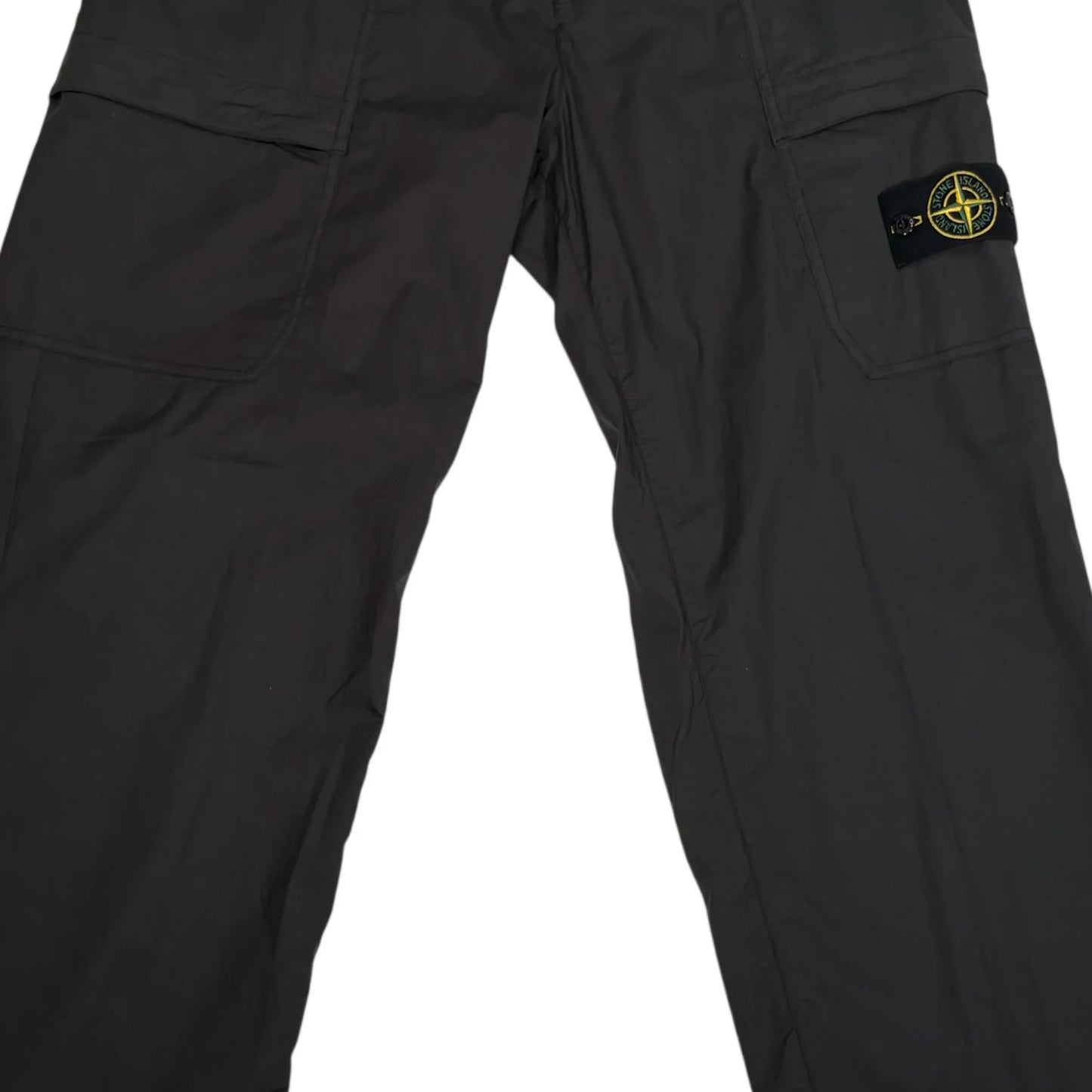 Stone Island Grey Compass Patch Type-LO Cargo Trousers