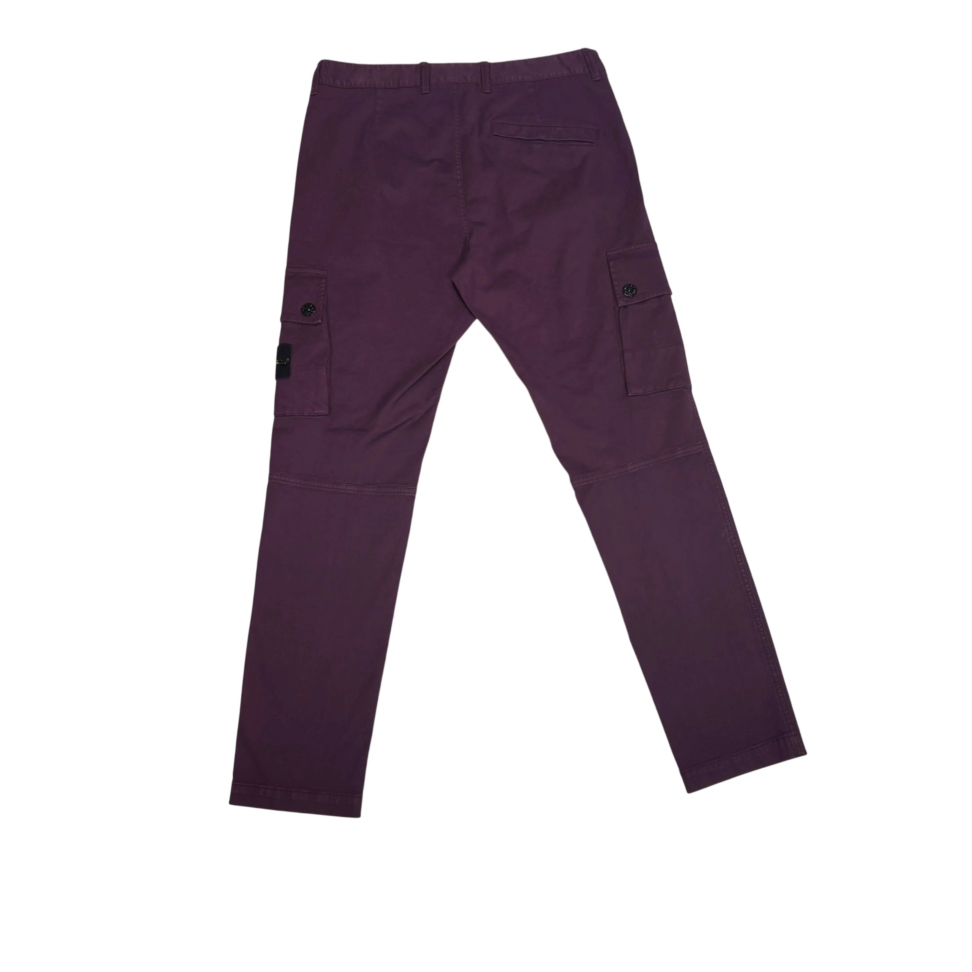 Stone Island Navy Blue Compass Patch Type-SL Cargo Trousers