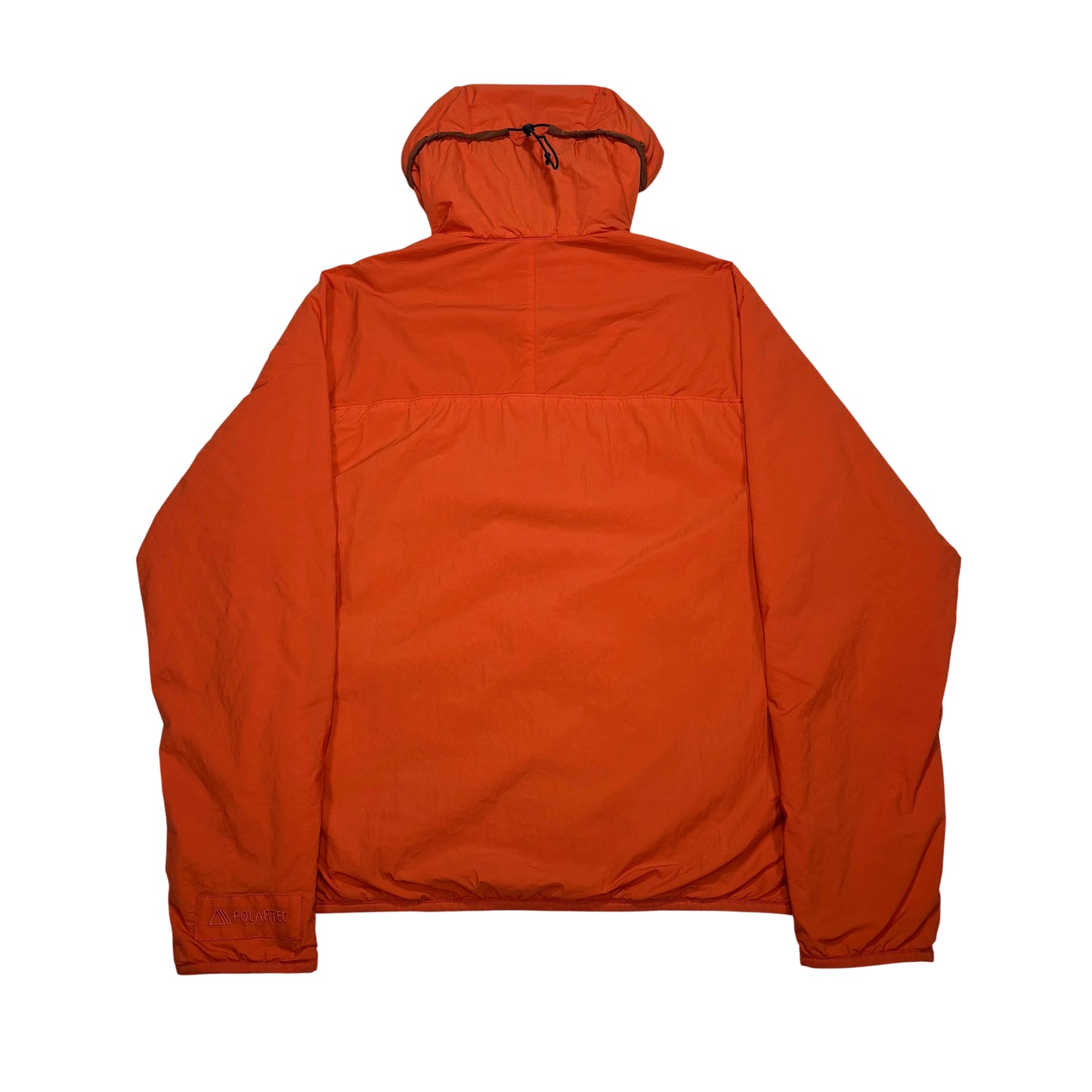 C.p. Company Orange Hooded Double Goggle Polartec Jacket